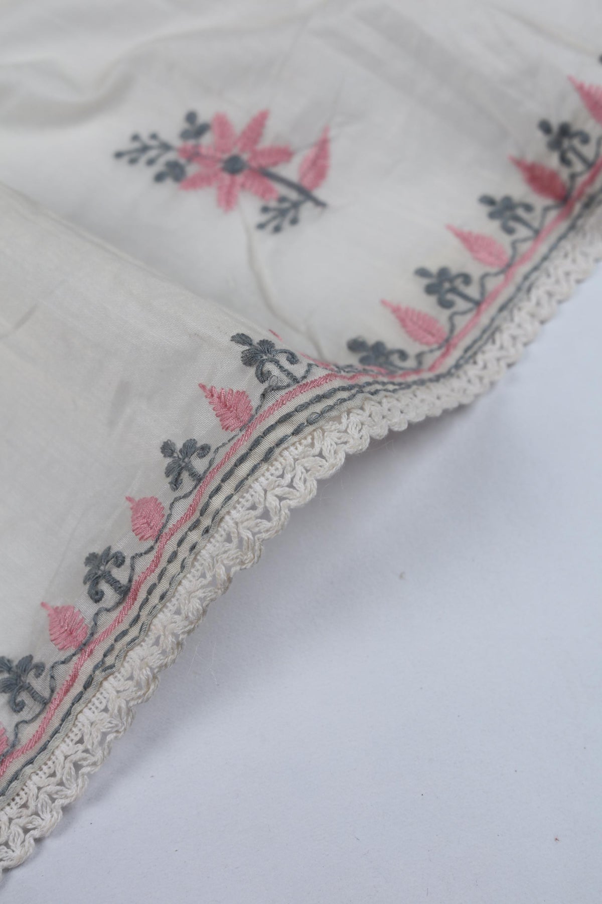 Chanderi Piece Unstitched Suit Set – Classic Ethnic Style-346