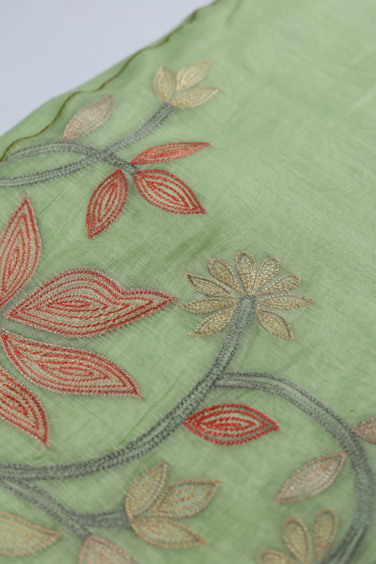 Chanderi Silk Piece Unstitched Suit Set – Classic Ethnic Style-356