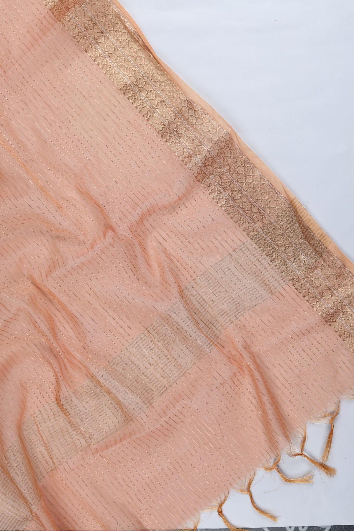 Chanderi Silk Piece Unstitched Suit Set – Classic Ethnic Style-356