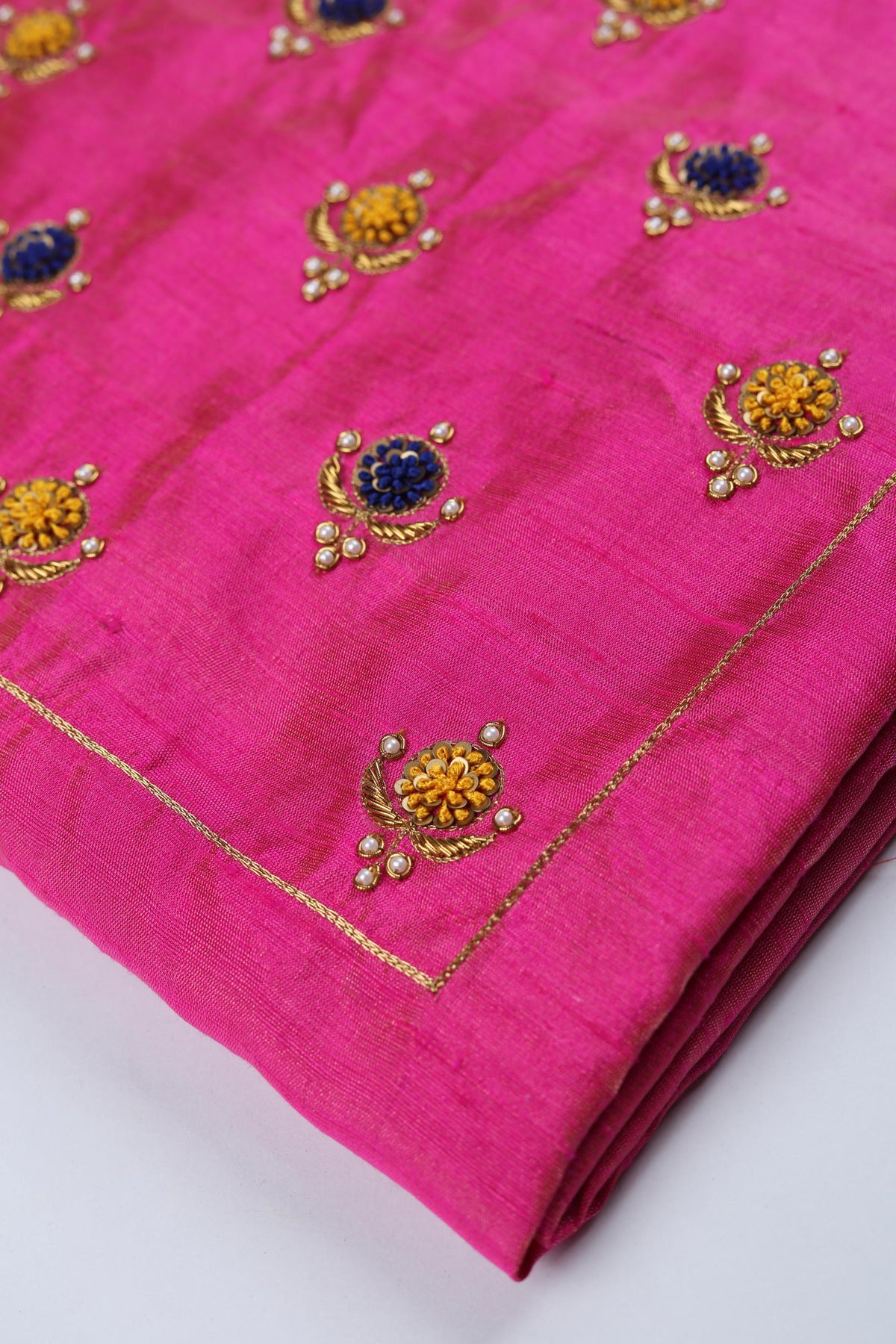 Raw Silk Piece Unstitched Suit Set – Classic Ethnic Style-364