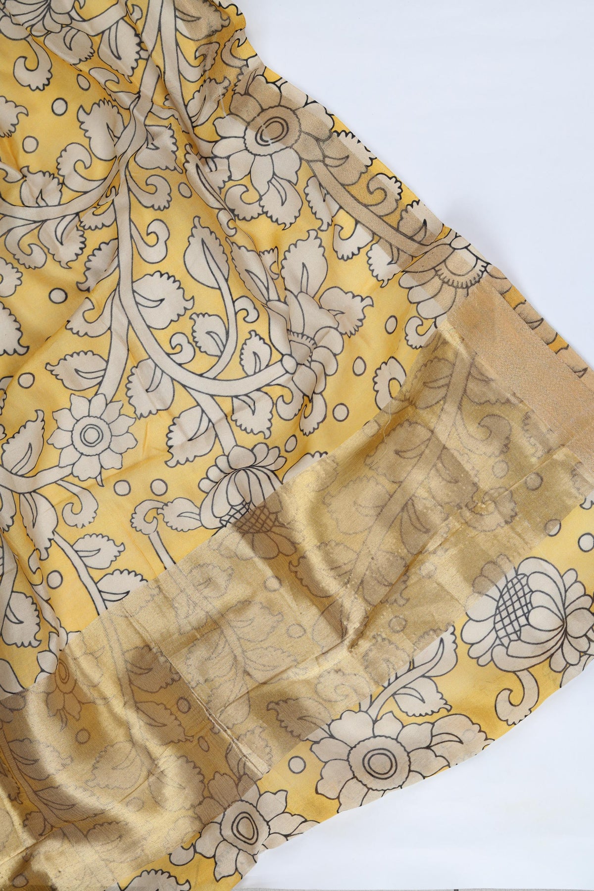 Chanderi Silk 3 Piece Unstitched Suit Set – Classic Ethnic Style-392