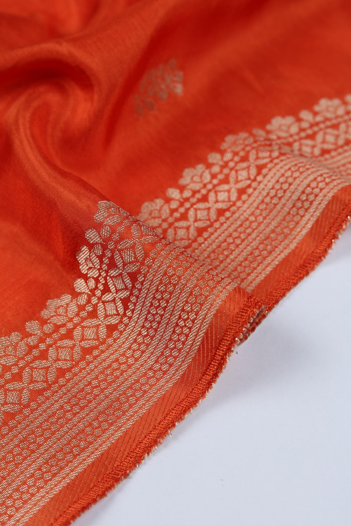 Raw Silk 3 Piece Unstitched Suit Set – Classic Ethnic Style-389