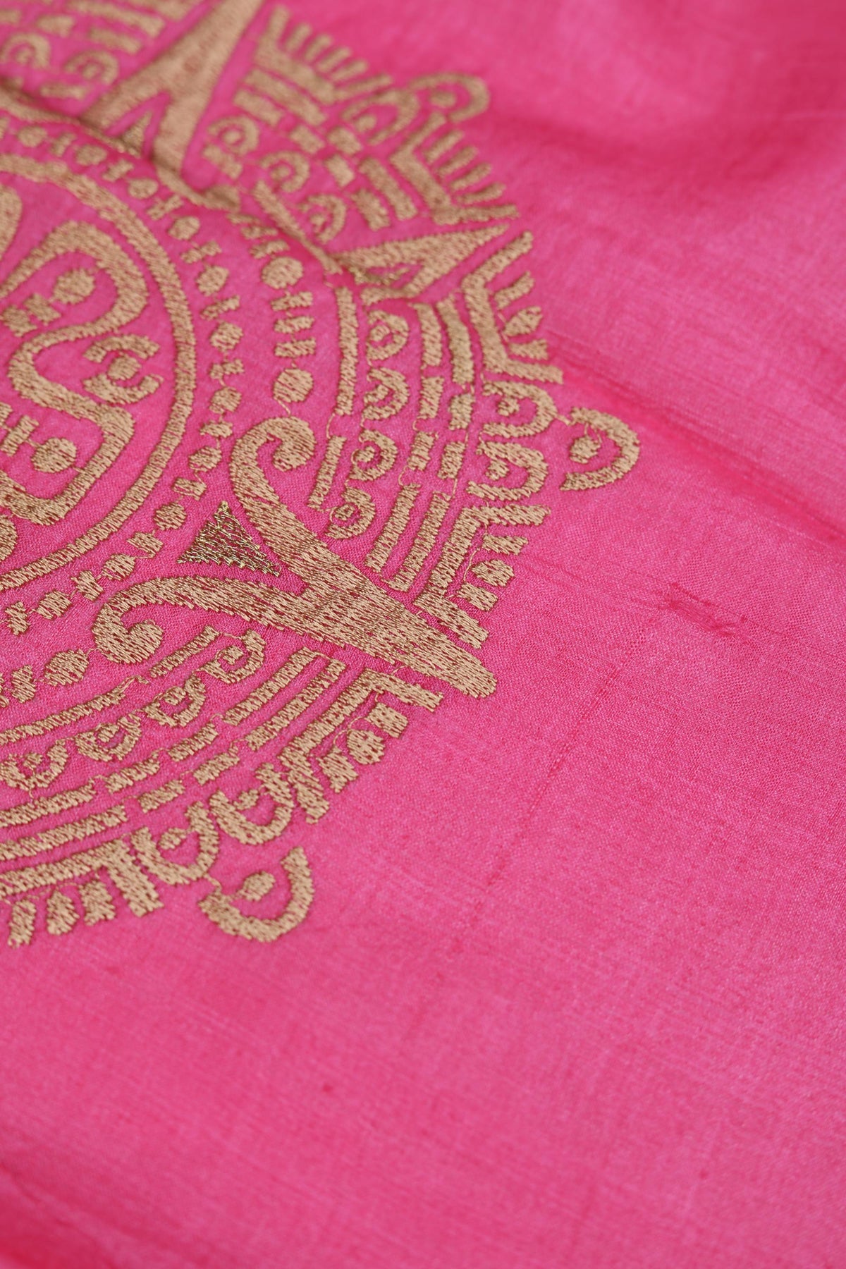 Tussar Silk 3 Piece Unstitched Suit Set – Classic Ethnic Style-402
