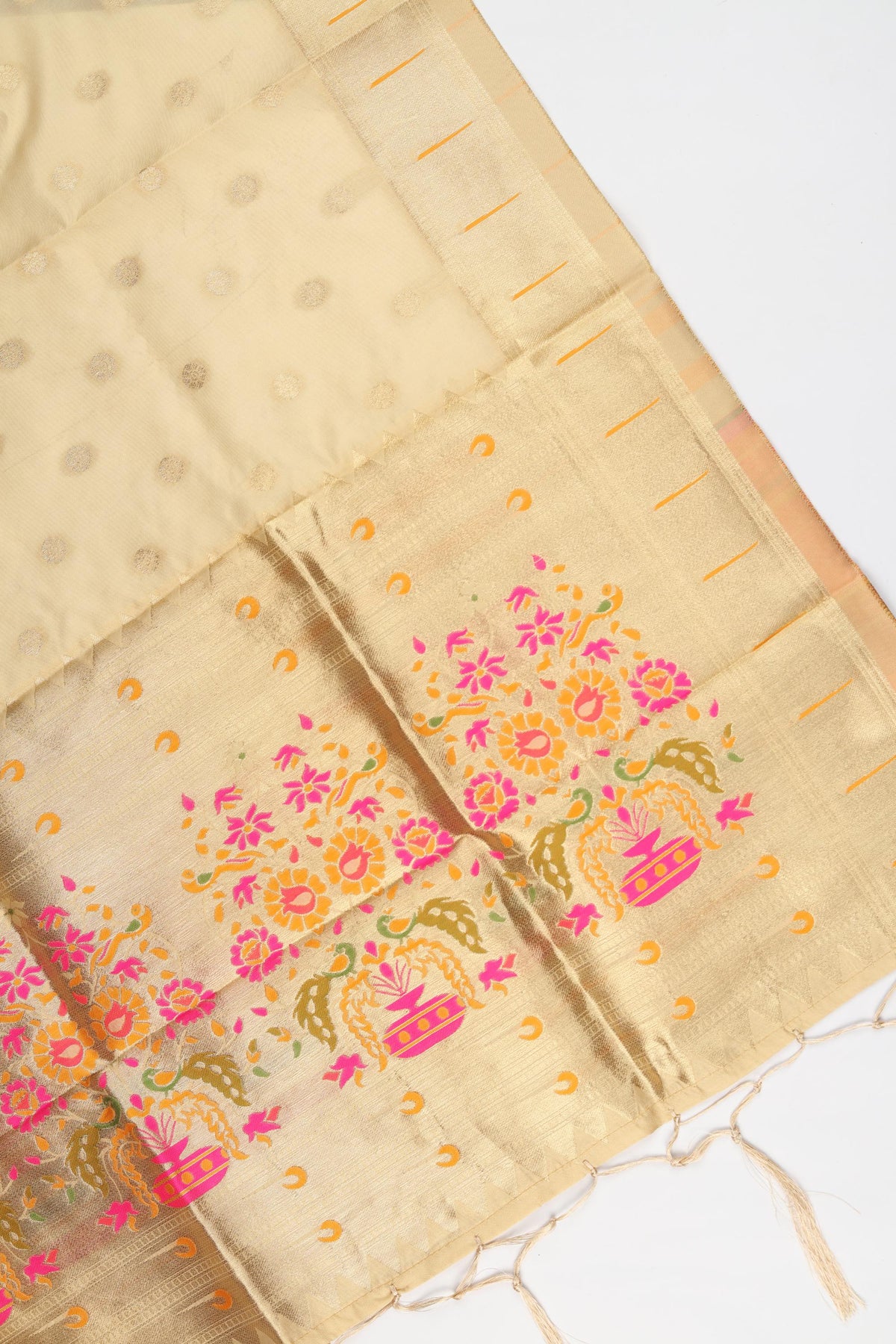 Raw Silk 3 Piece Unstitched Suit Set – Classic Ethnic Style-429