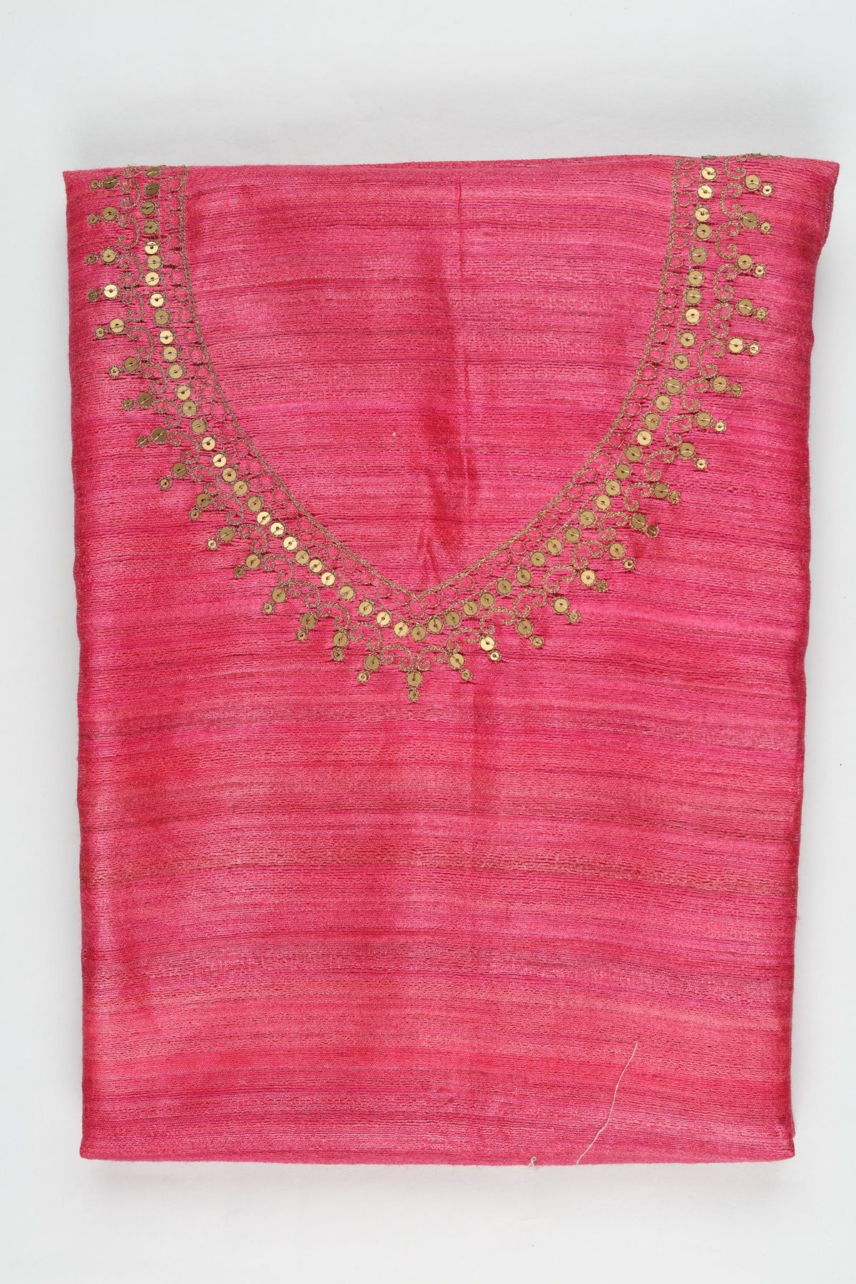 Tussar Silk 2 Piece Unstitched Suit Set – Classic Ethnic Style-432
