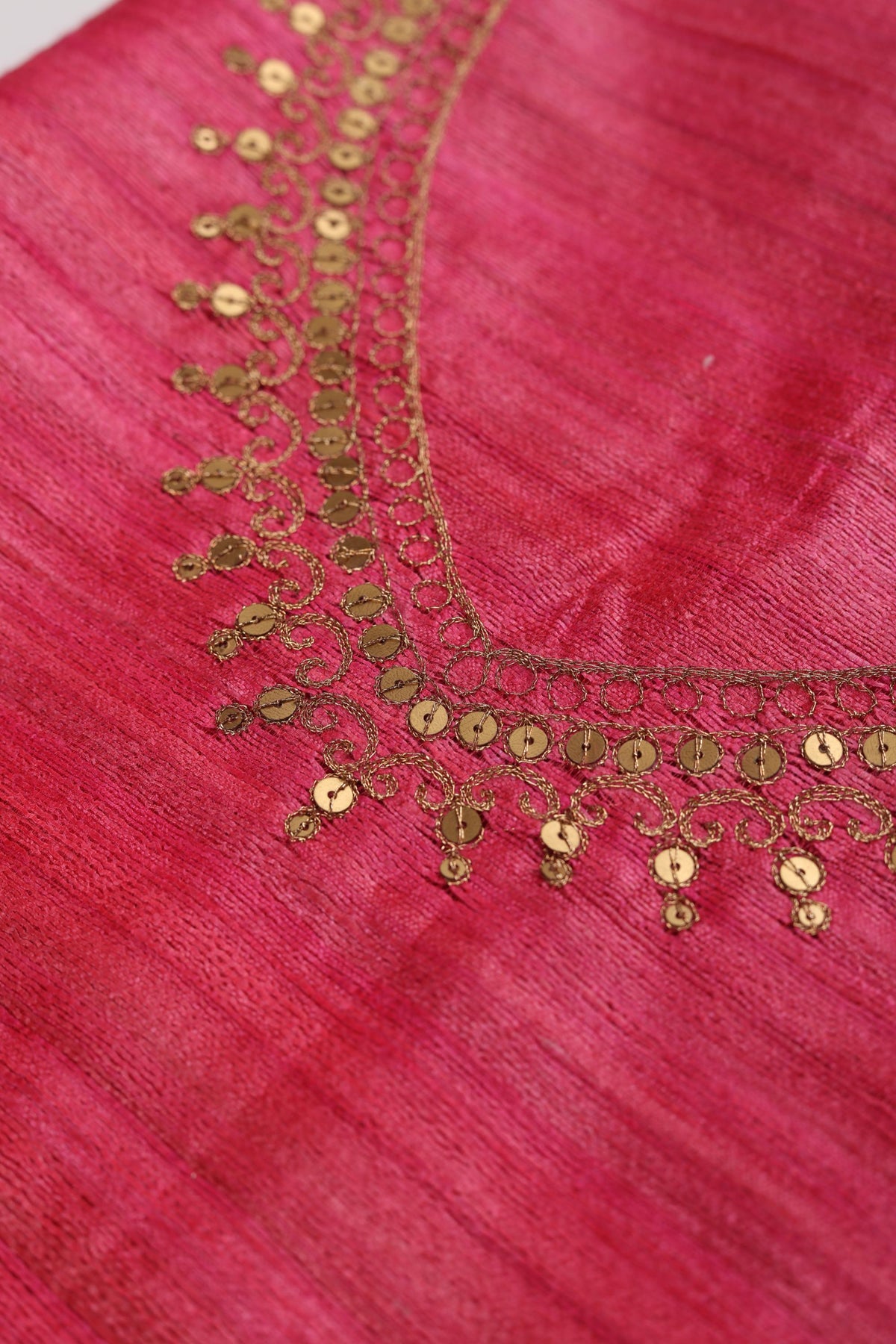 Tussar Silk 2 Piece Unstitched Suit Set – Classic Ethnic Style-432