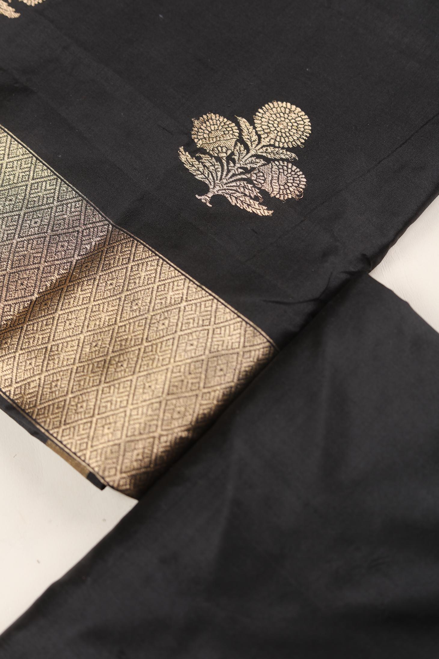 Pure Katan Banarasi Silk Set -104