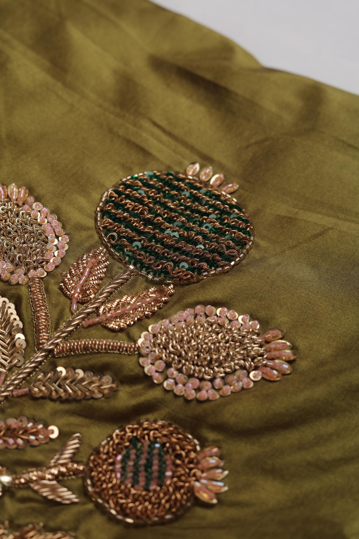 Pure Silk 3 Piece Unstitched Suit Set – Classic Ethnic Style-444