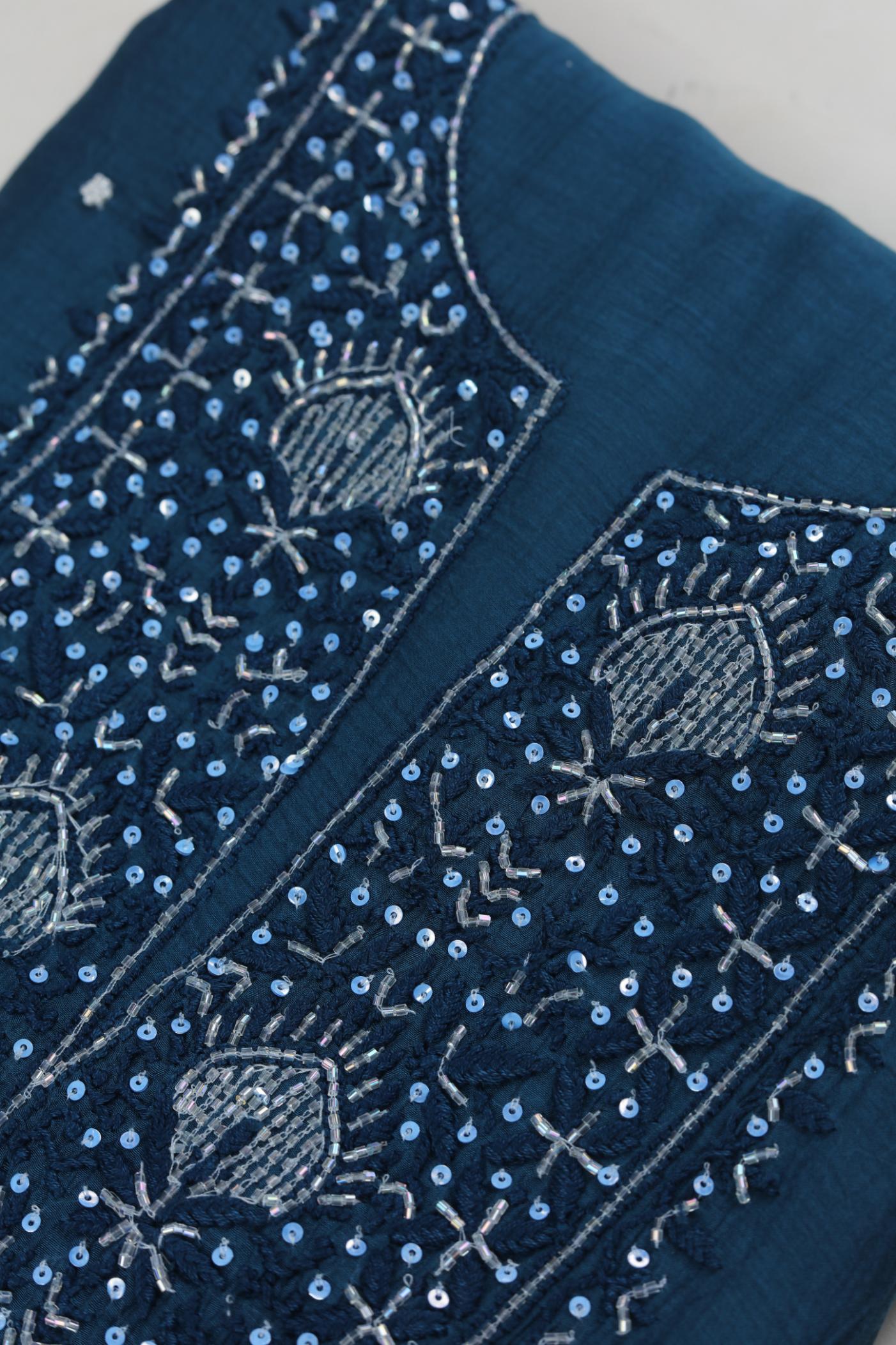 Mul Chanderi Set -34