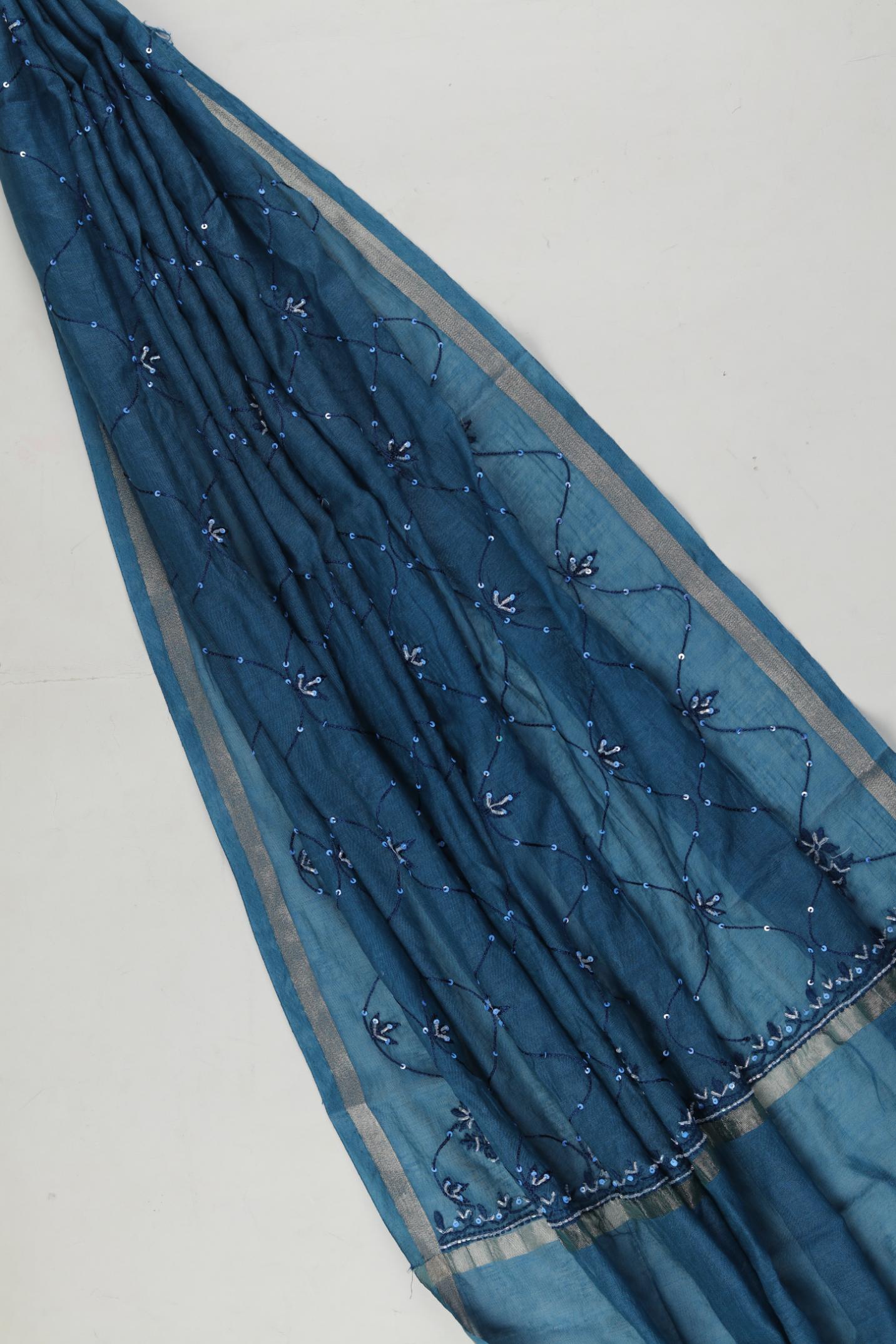 Mul Chanderi Set -34