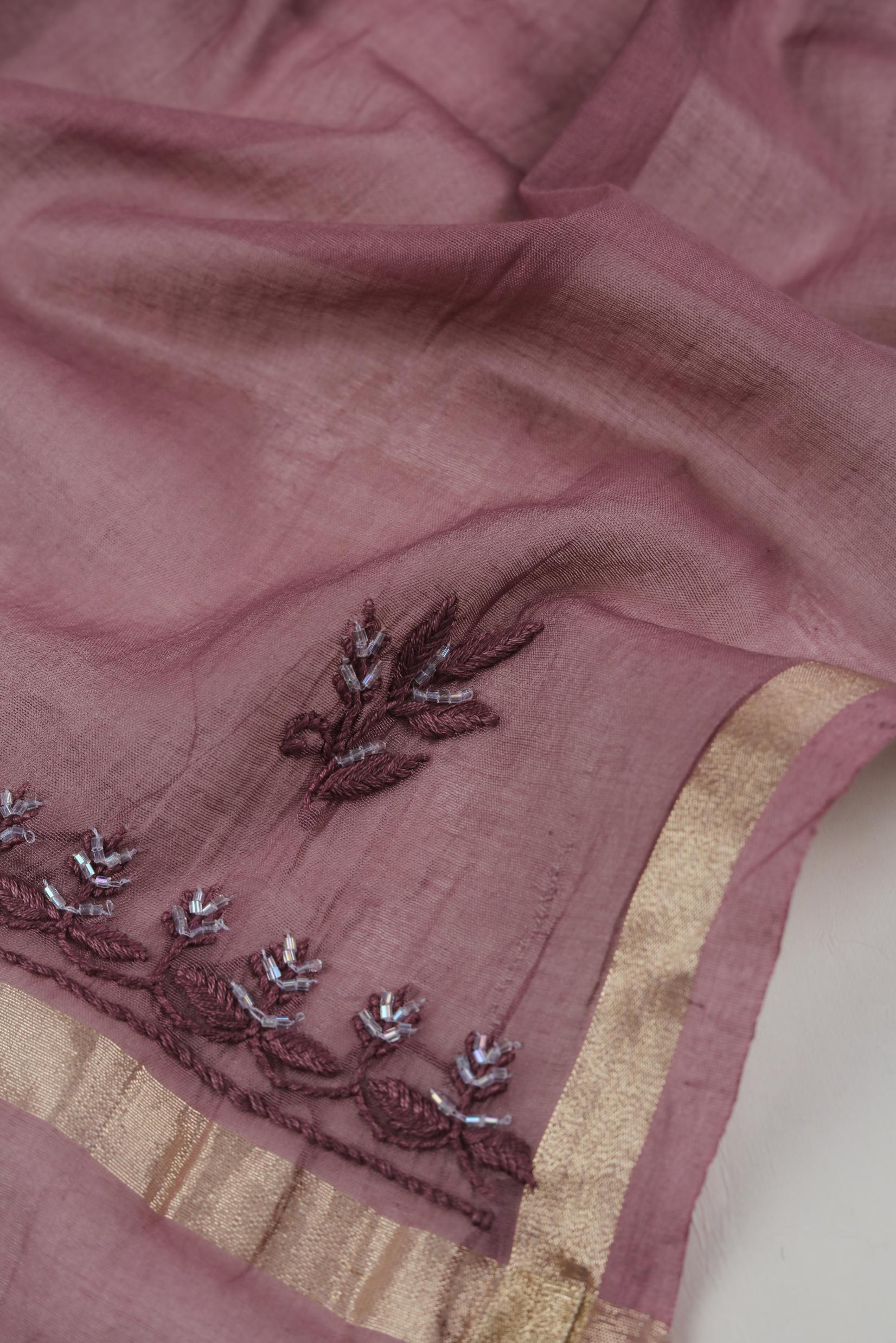 Mul Chanderi Set -36