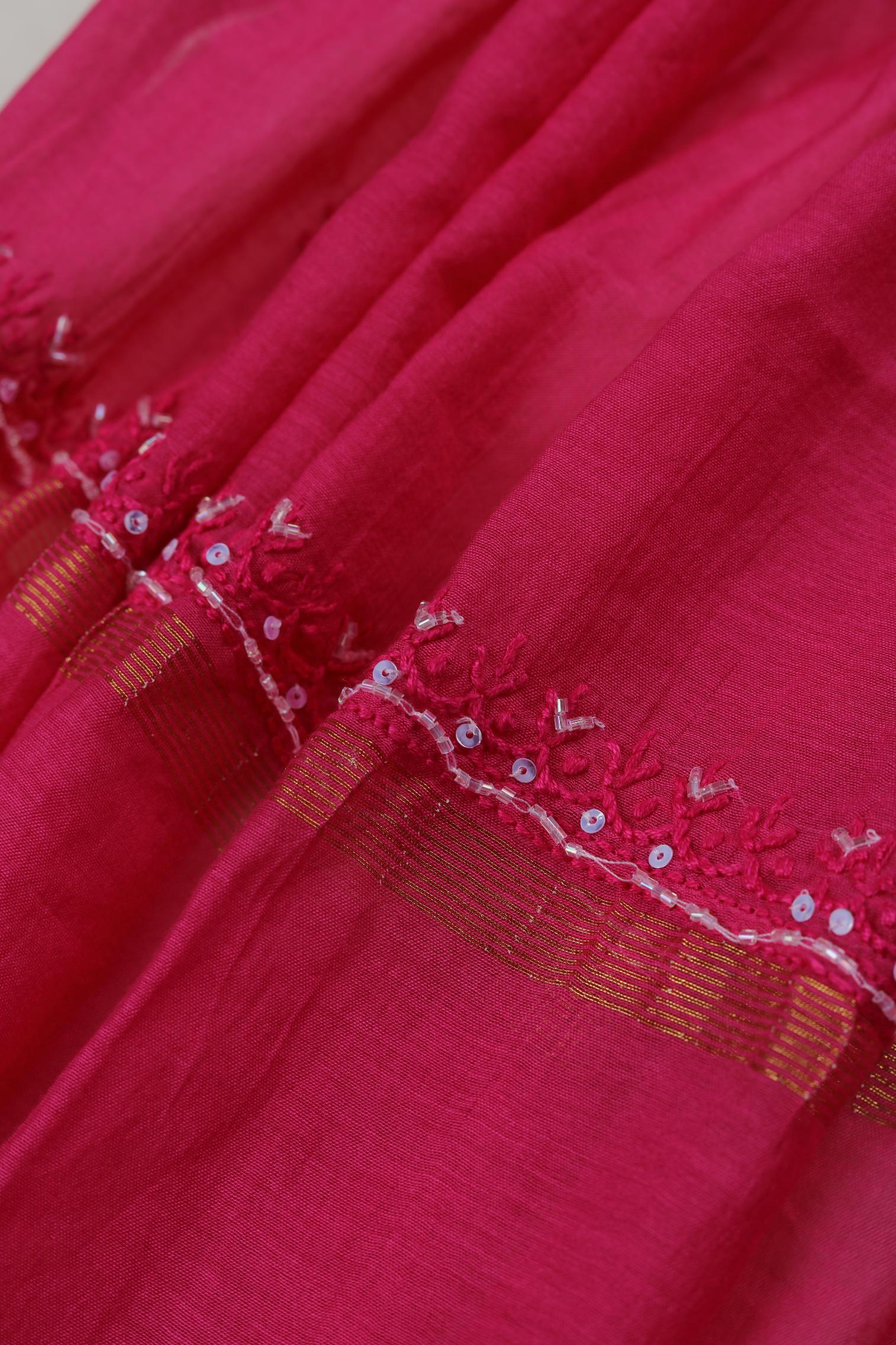 Mul Chanderi Set -37