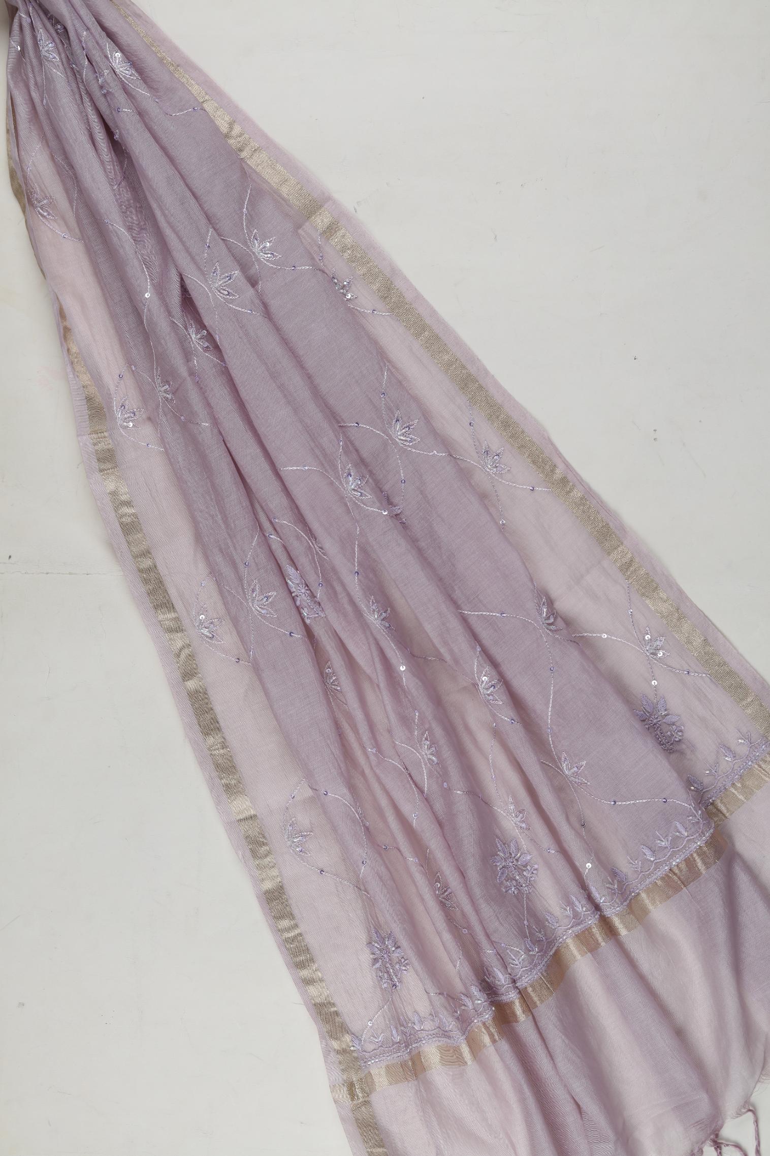 Mul Chanderi Set -38
