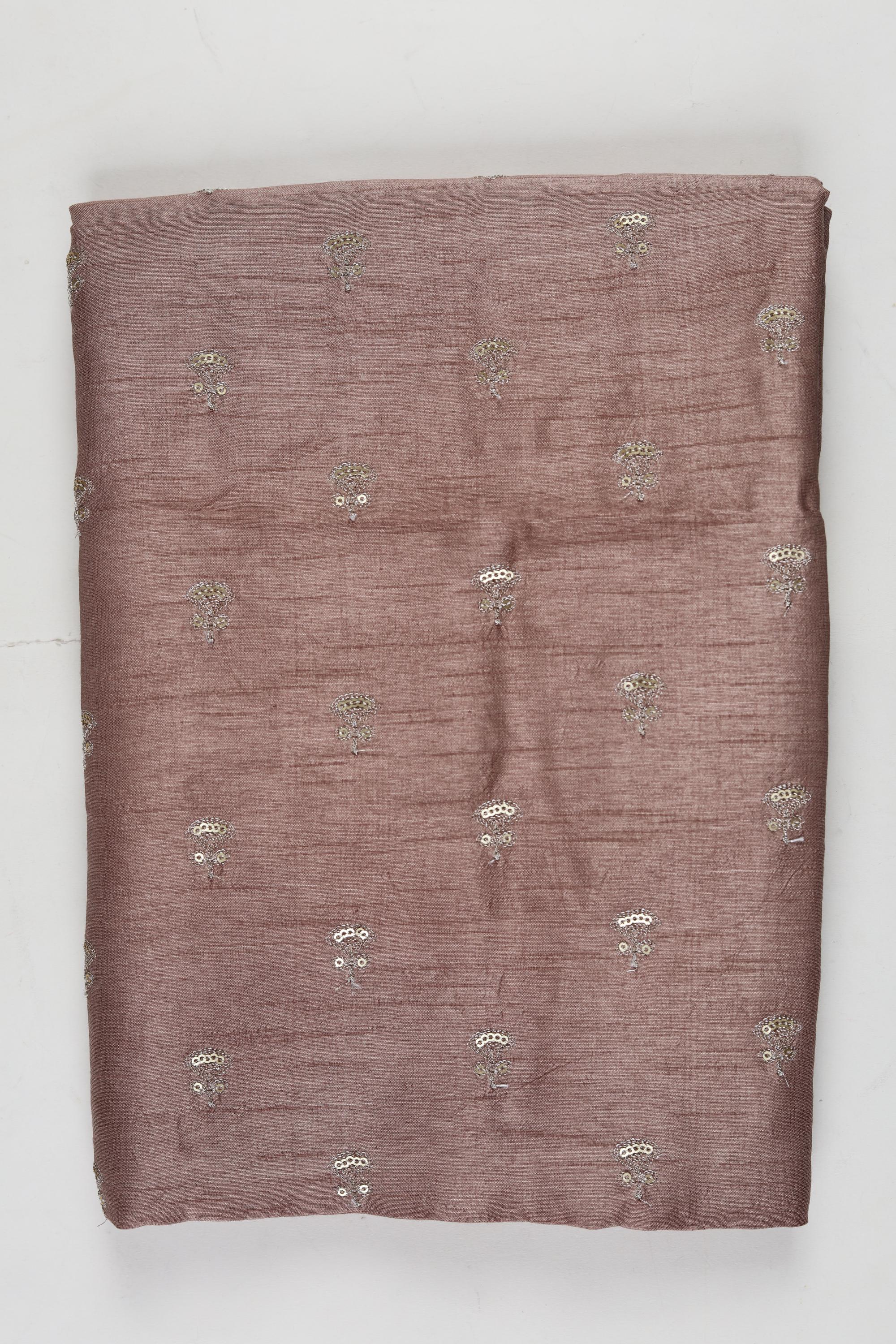 Embroided Blended silk Set -112