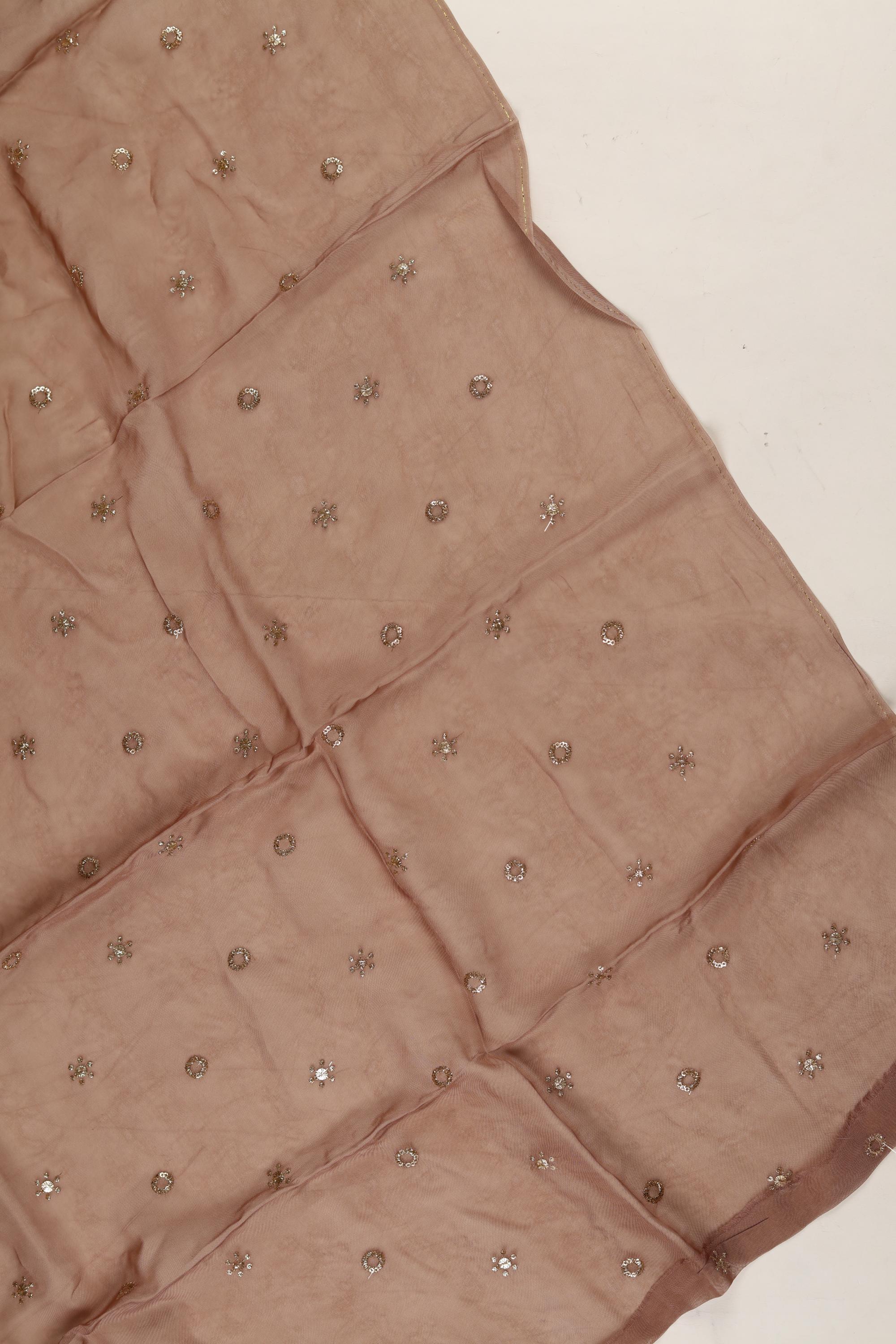 Embroided Blended silk Set -112