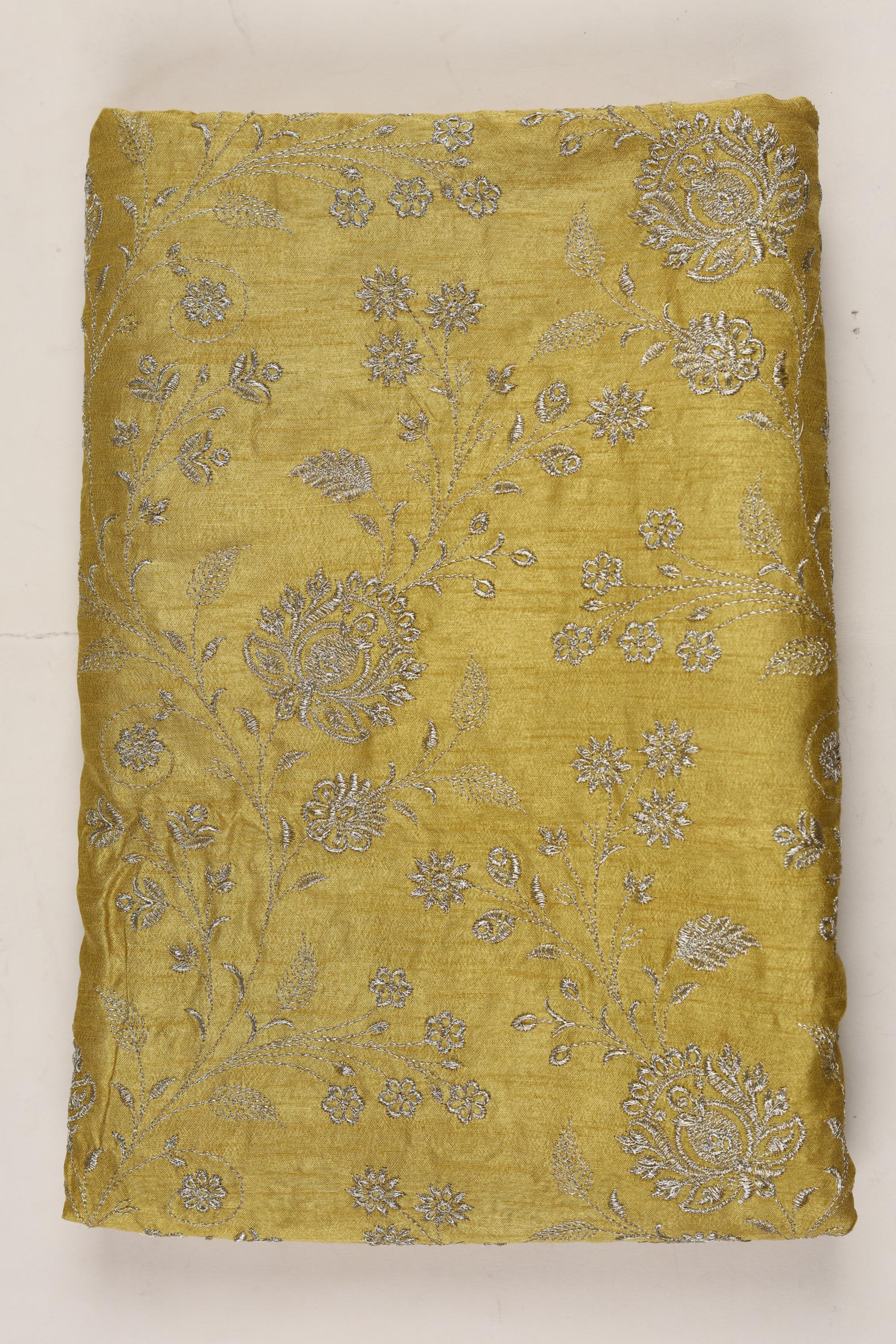 Embroided Blended silk Set -52