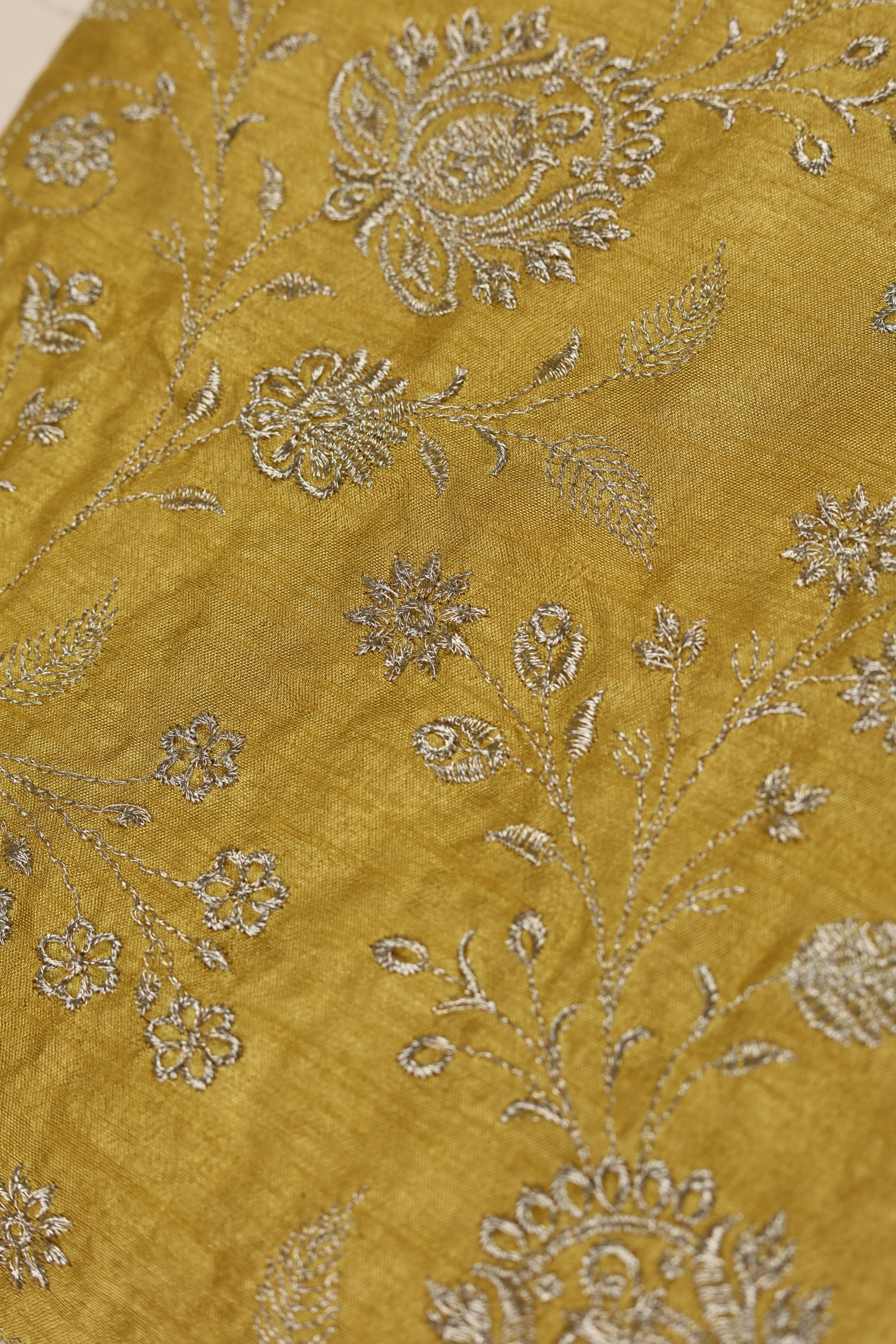 Embroided Blended silk Set -52