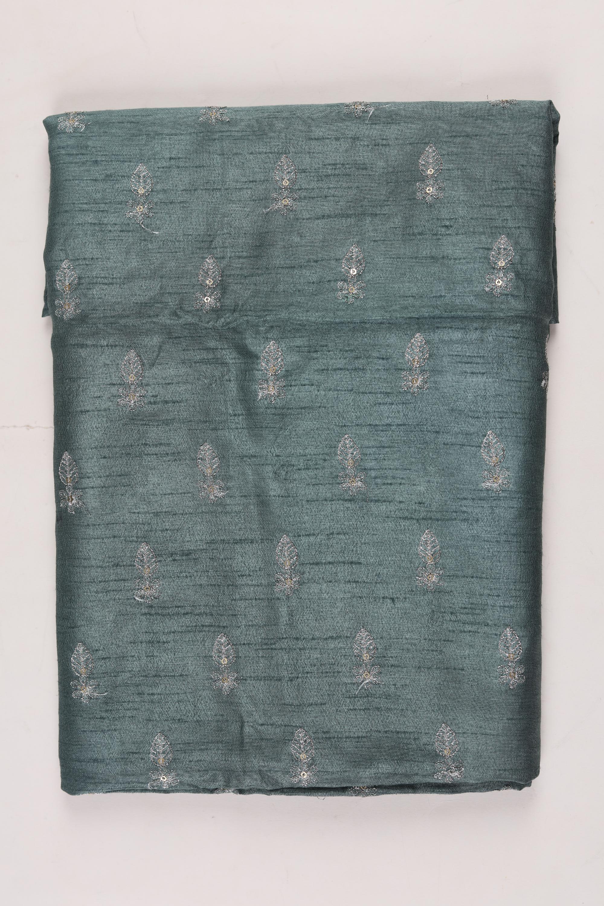 Embroided Blended silk Set -53