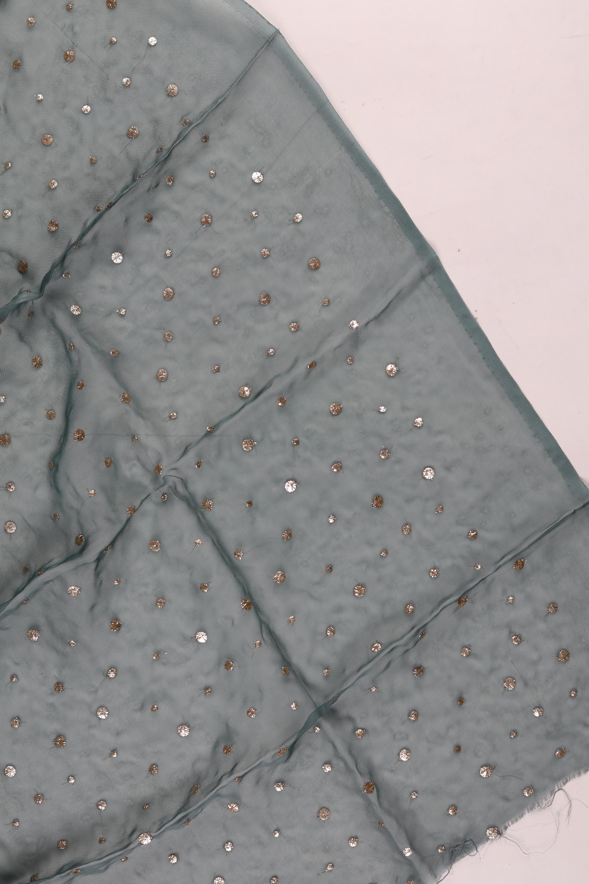 Embroided Blended silk Set -53