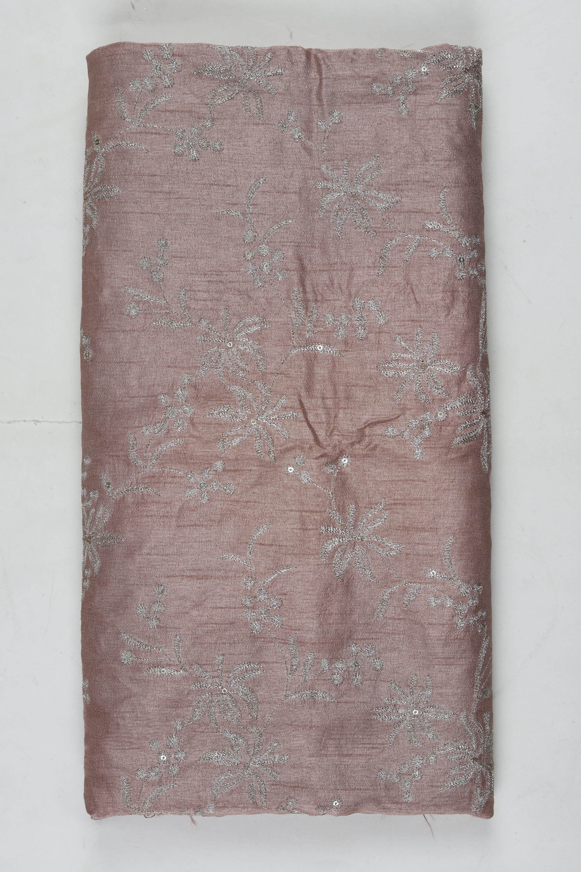 Embroided Blended silk Set -54