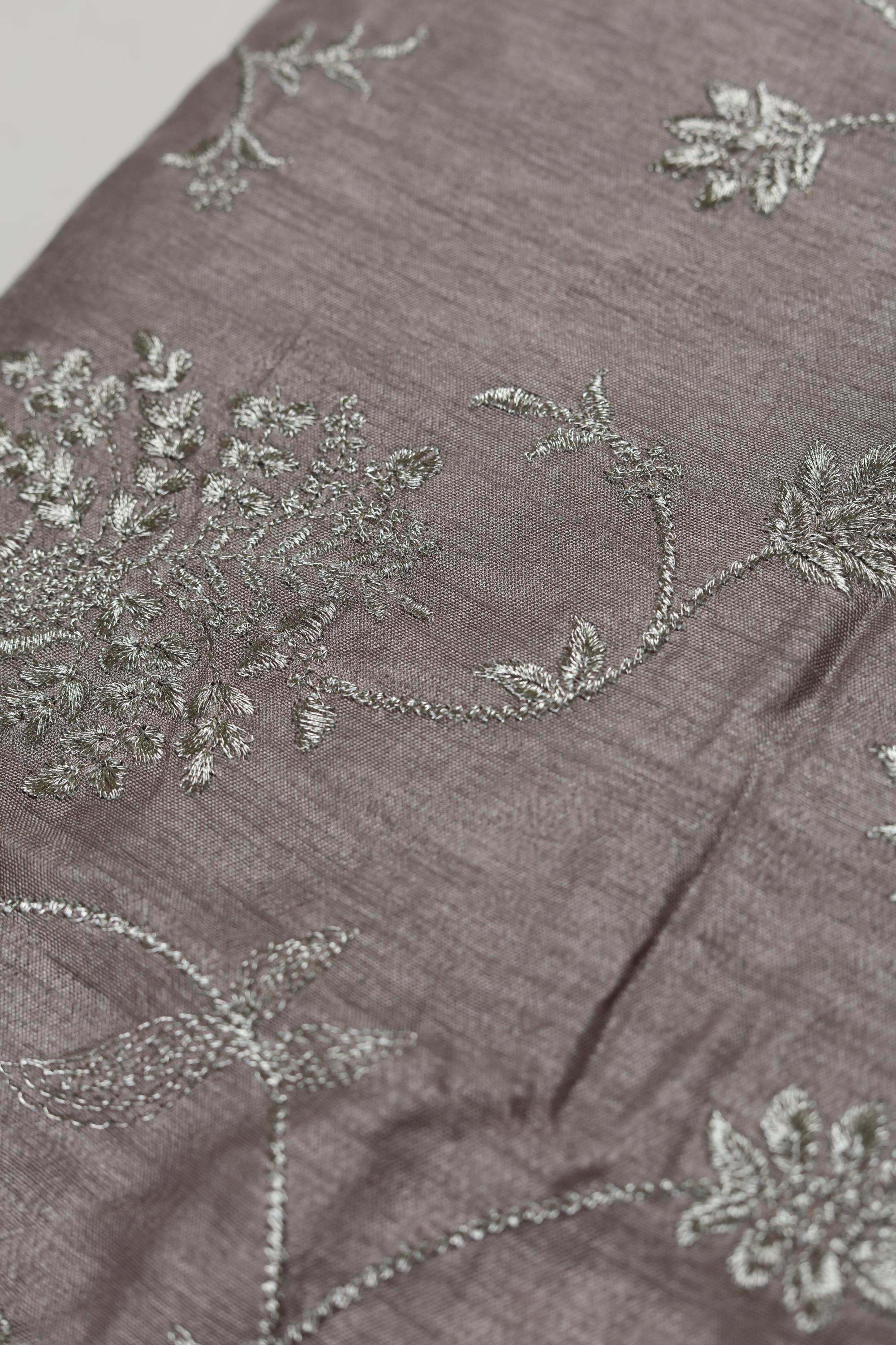 Embroided Blended silk Set -117