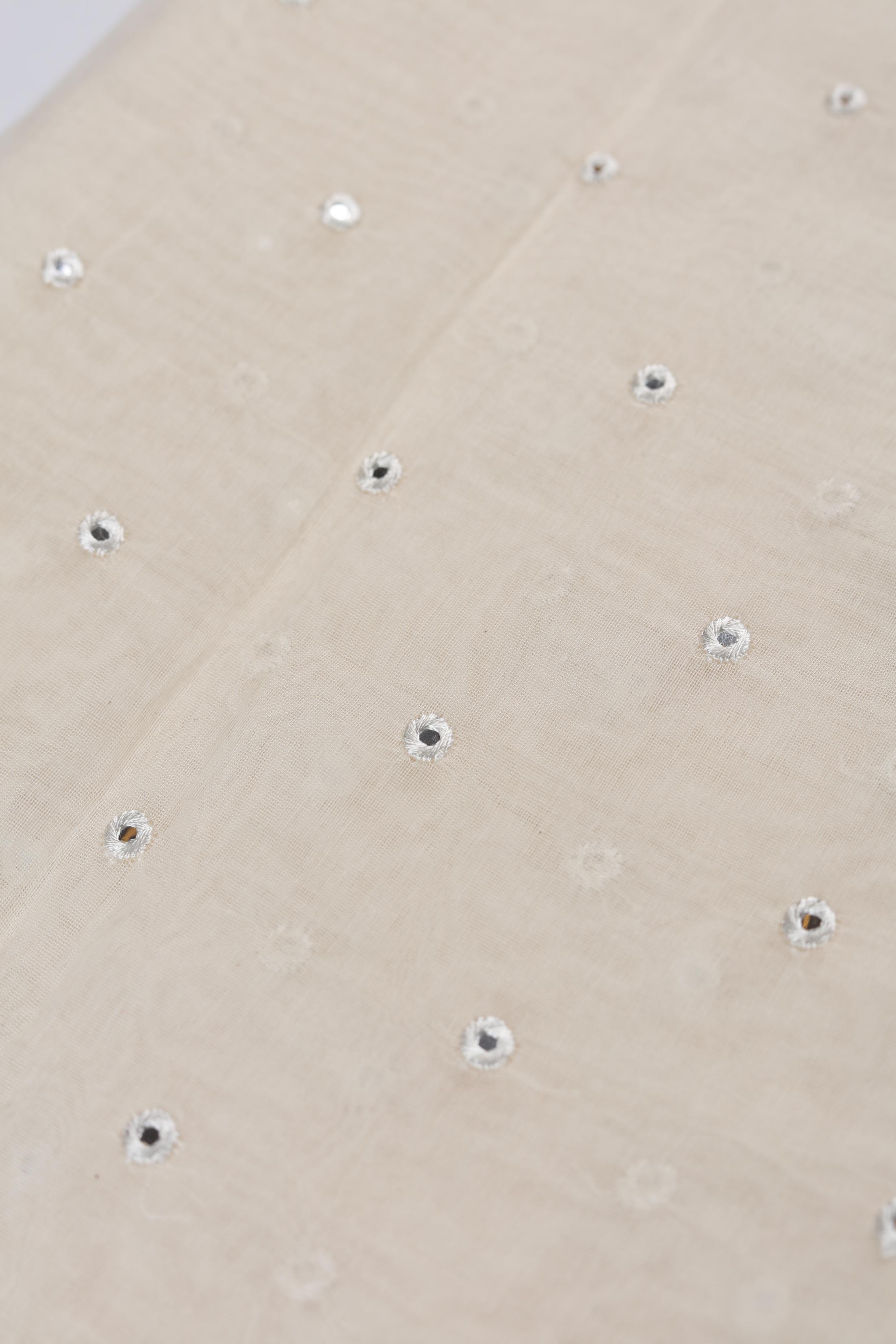 Chanderi 3 Piece Unstitched Suit Set – Elegant Ethnic Design-314