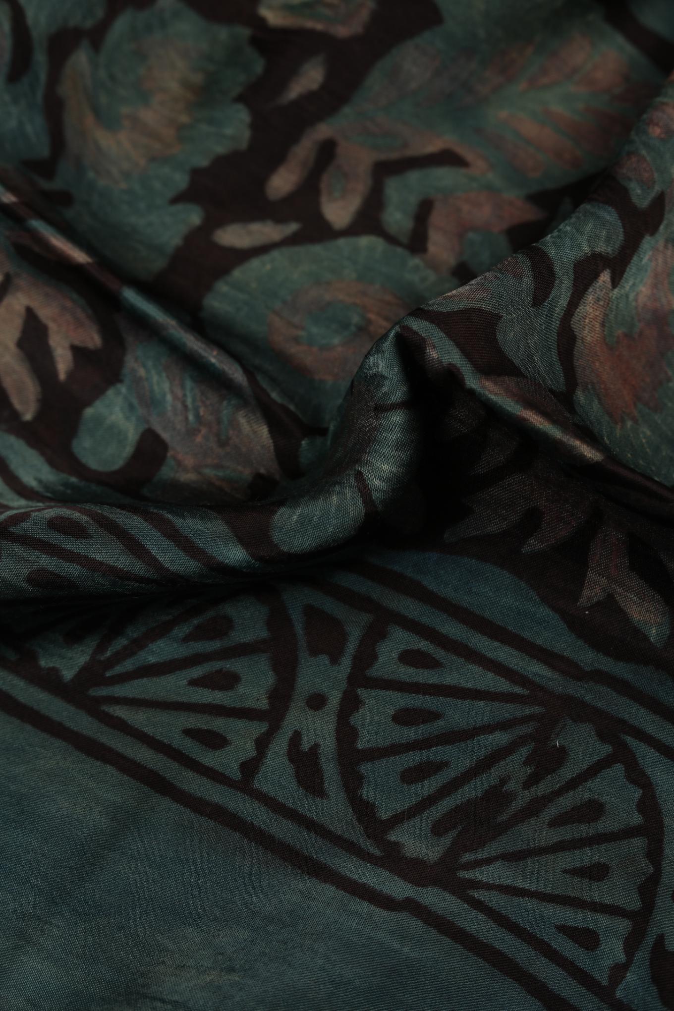 Premium Tussar Modal 2 Piece Unstitched Kurta & Dupatta Set – Traditional Weave-324