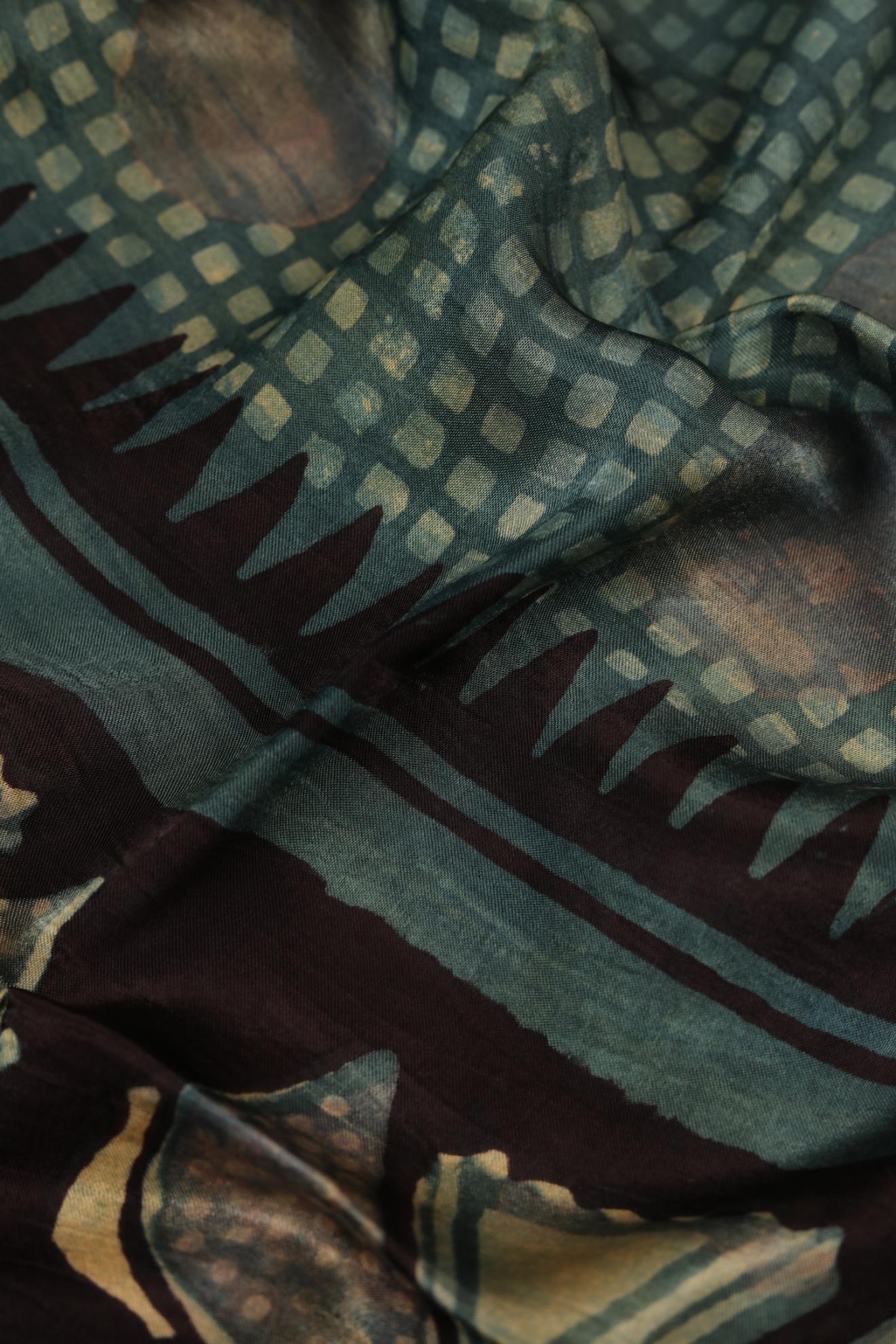 Premium Tussar Modal 2 Piece Unstitched Kurta & Dupatta Set – Traditional Weave-330