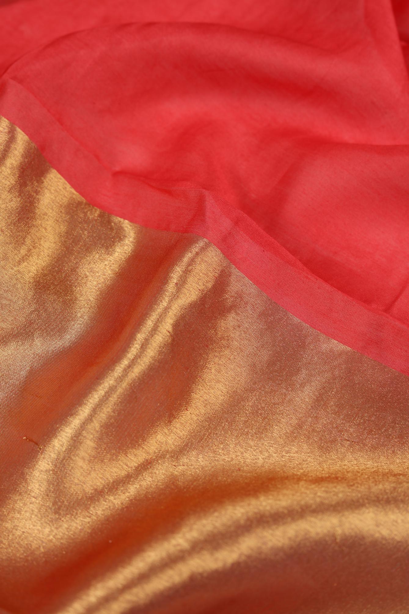 Chanderi 3 Piece Unstitched Suit Set – Traditional Weave-332