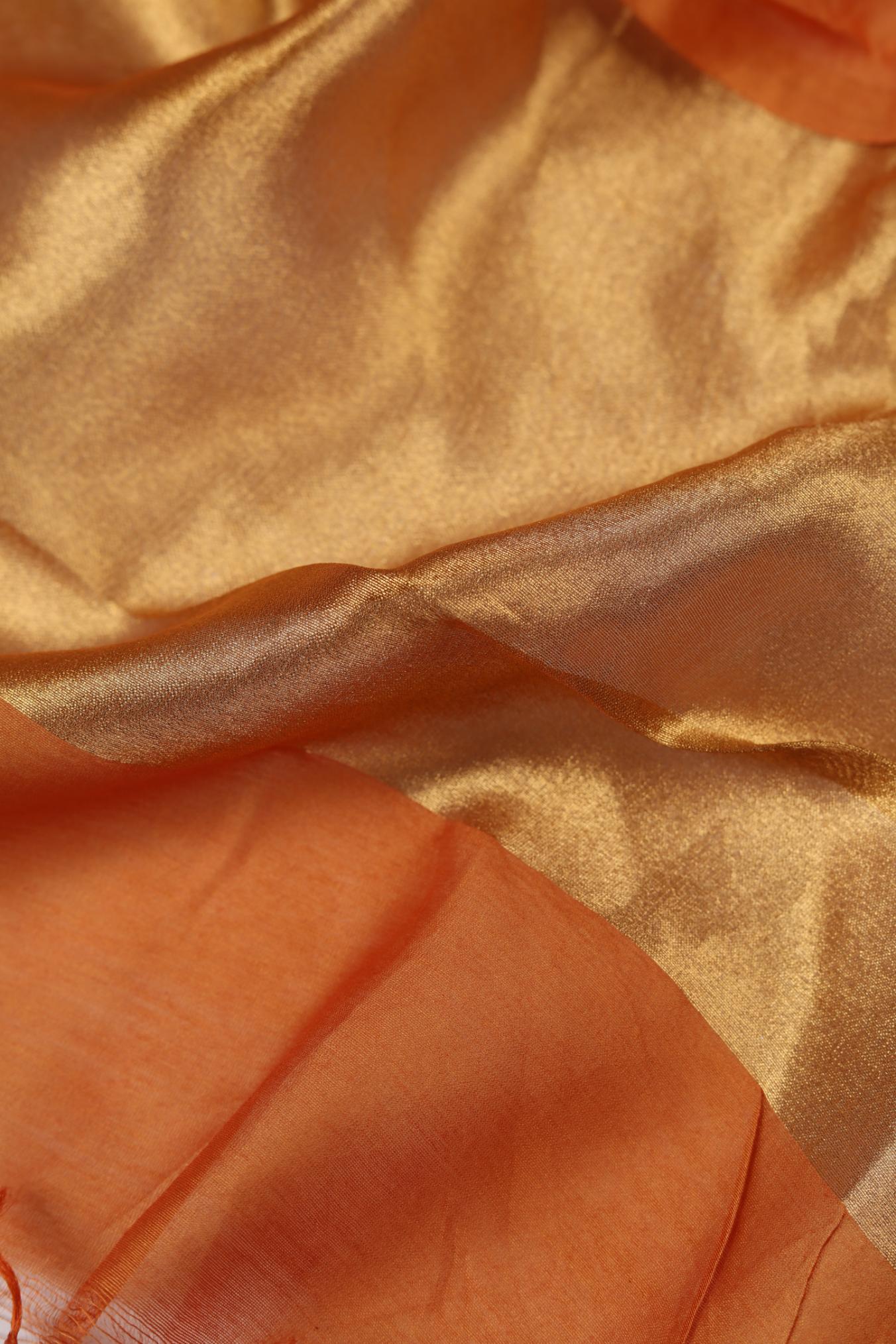 Chanderi 3 Piece Unstitched Suit Set – Traditional Weave-334