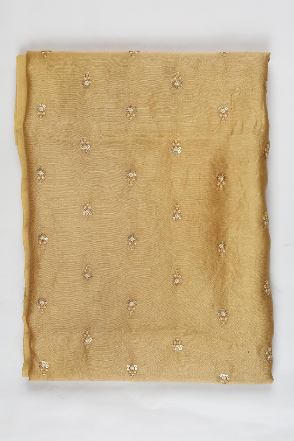 Chanderi 3 Piece Unstitched Suit Set – Traditional Weave-336