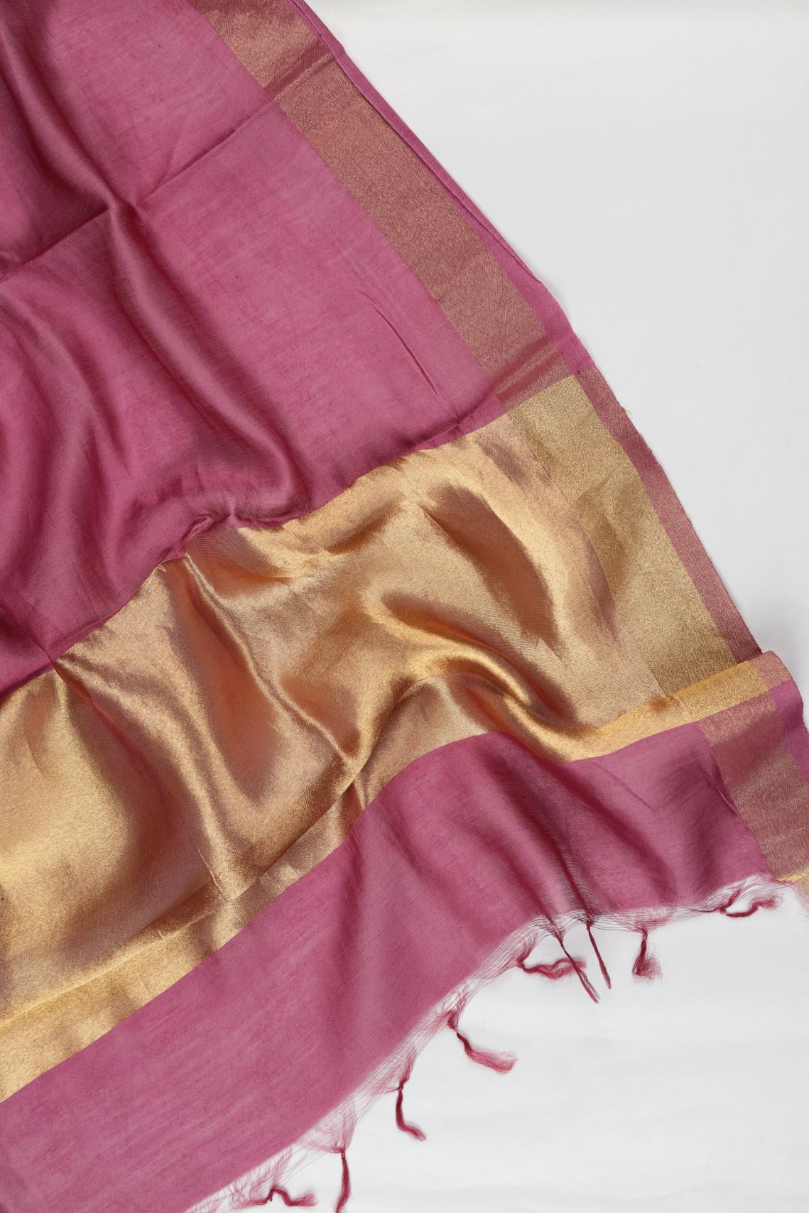 Chanderi 3 Piece Unstitched Suit Set – Traditional Weave-339