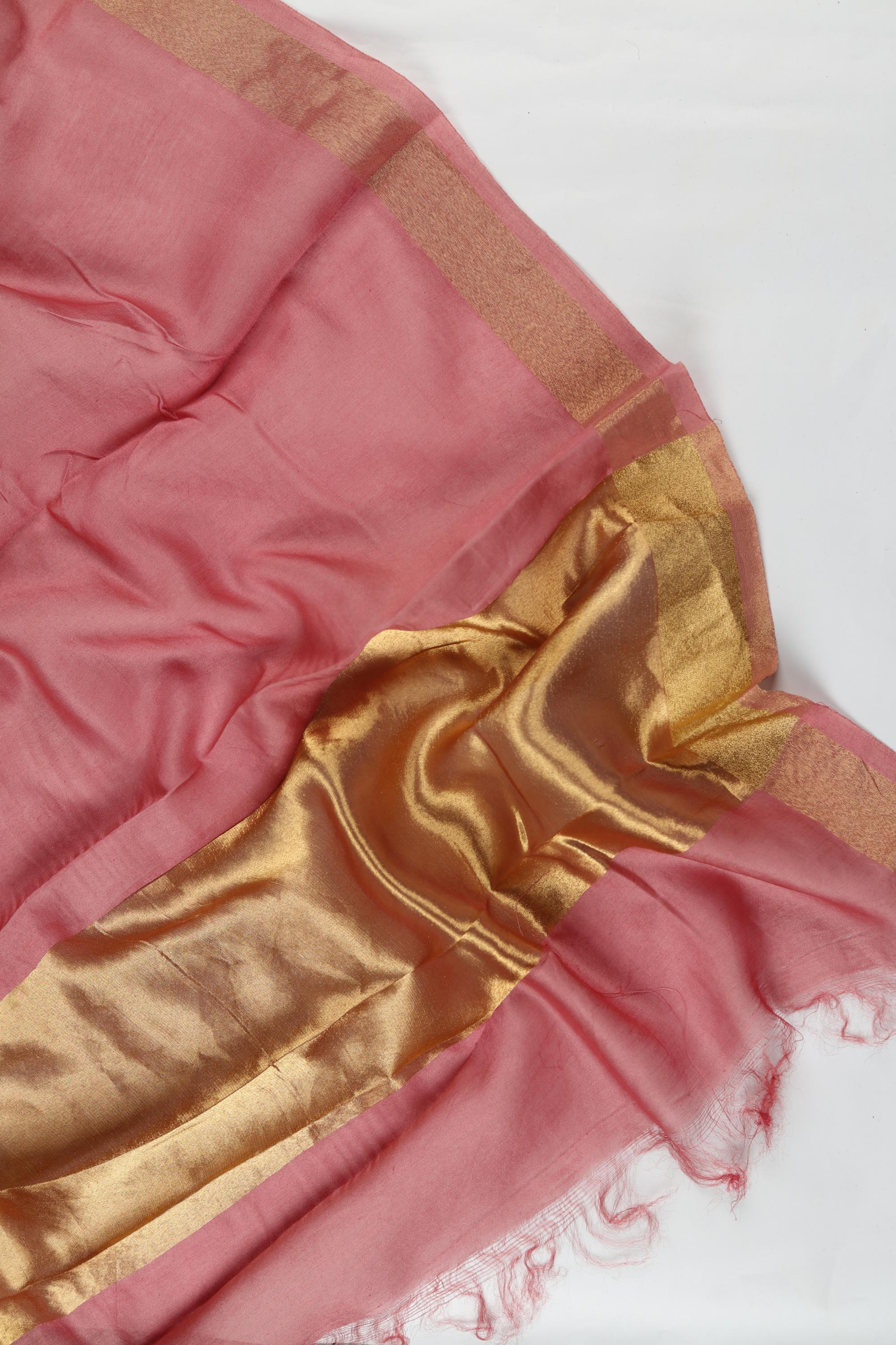 Chanderi 3 Piece Unstitched Suit Set – Traditional Weave-341