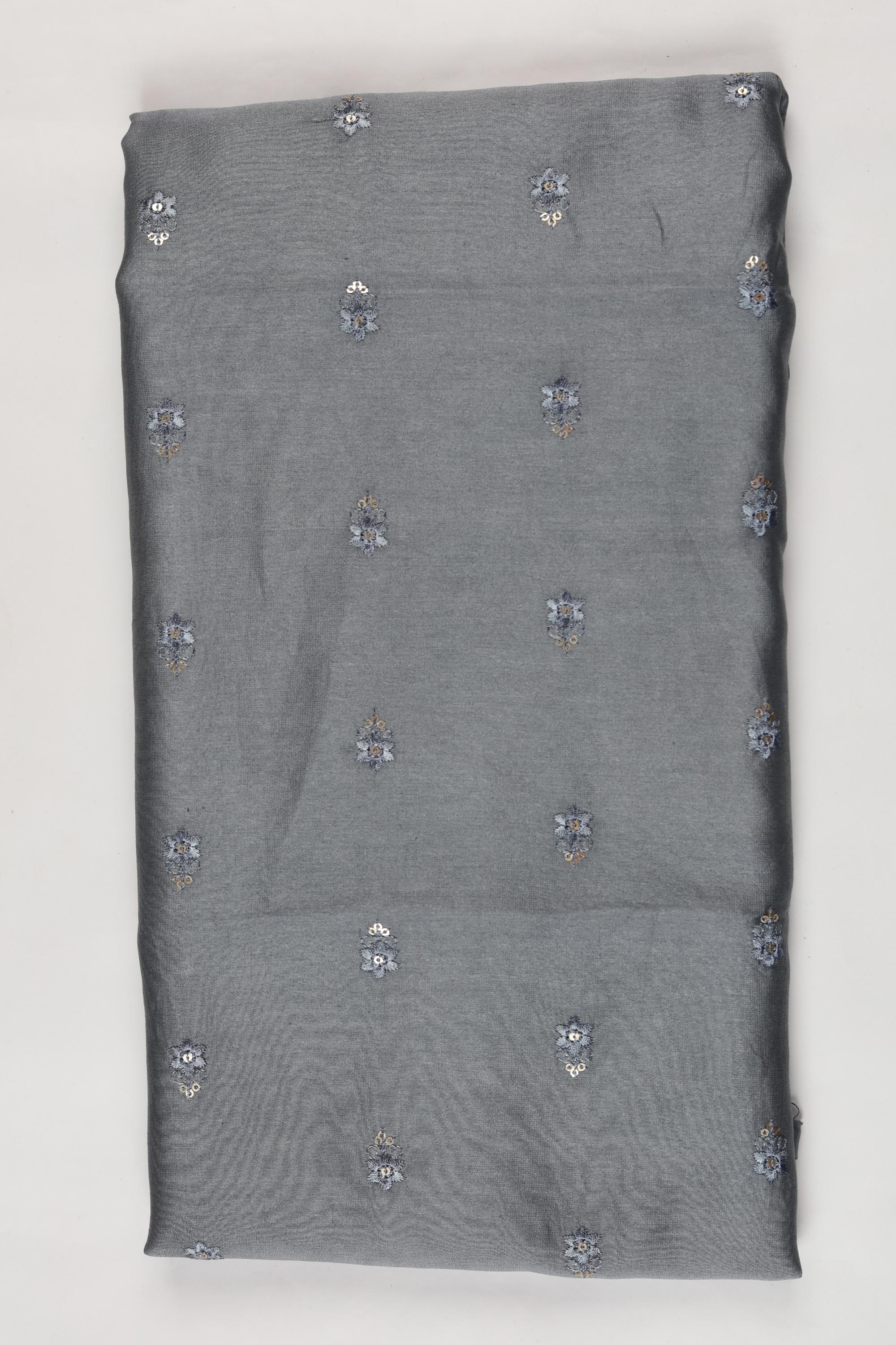 Chanderi 3 Piece Unstitched Suit Set – Traditional Weave-343