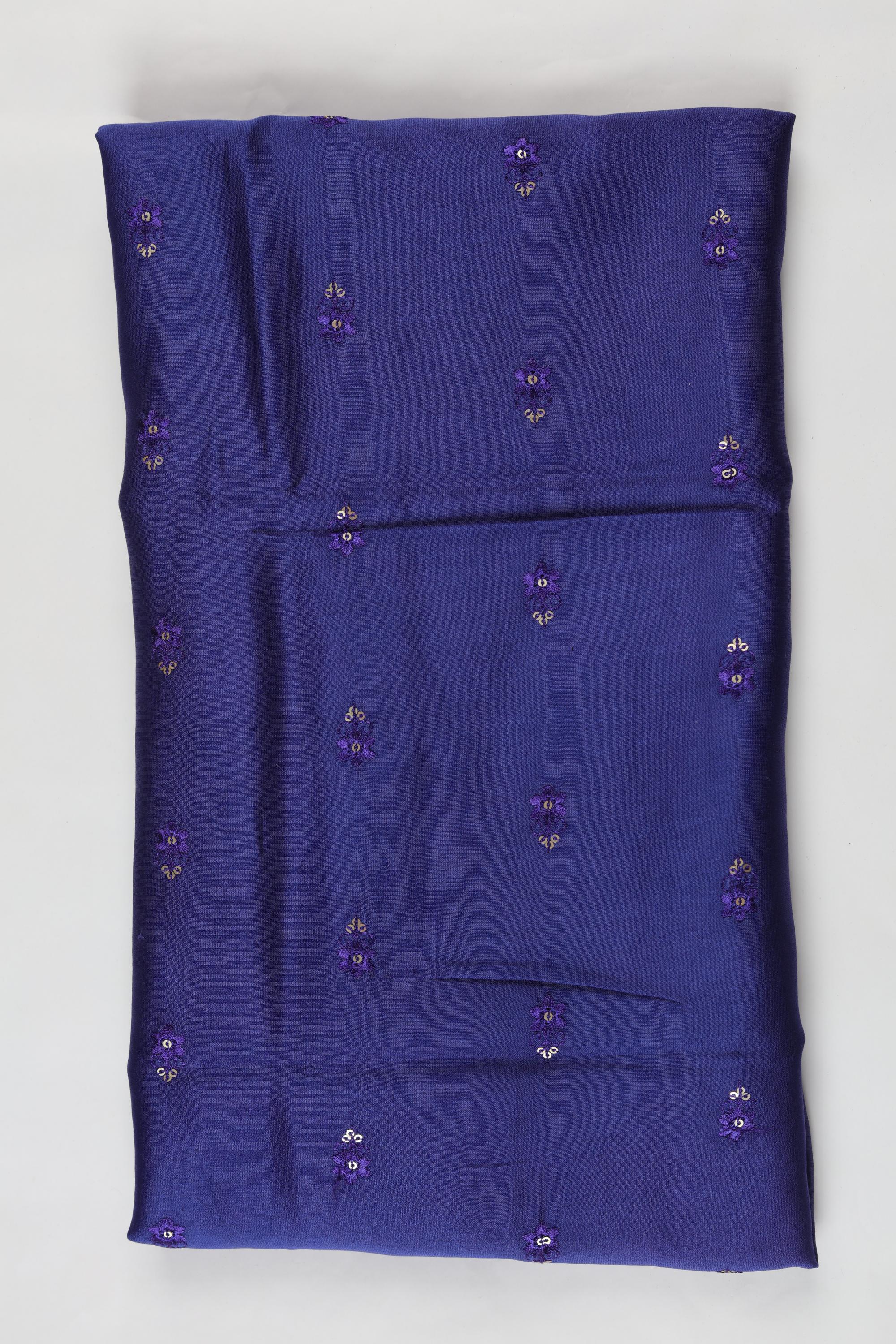 Chanderi 3 Piece Unstitched Suit Set – Traditional Weave-345