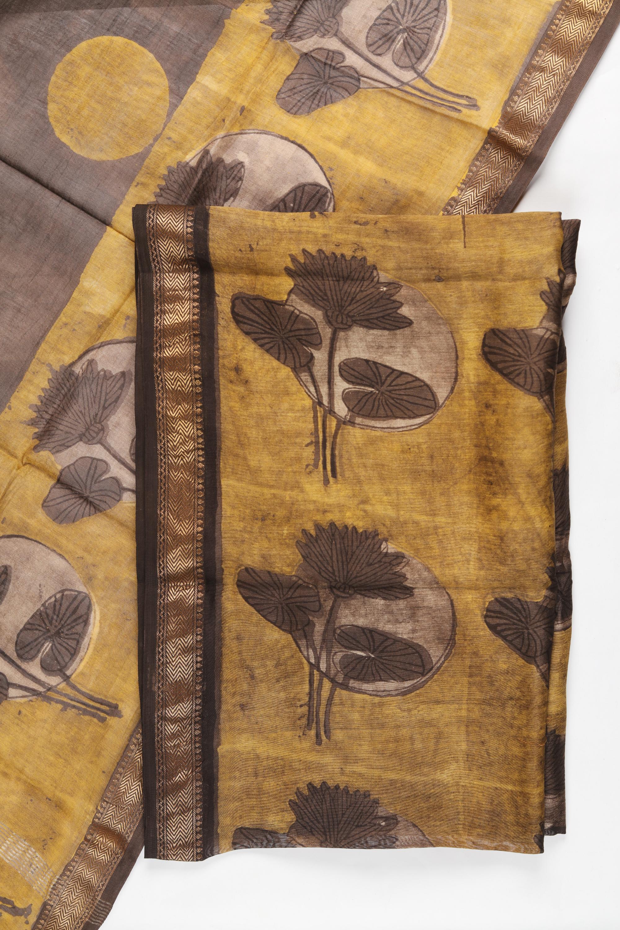 Chanderi 3 Piece Unstitched Suit Set – Traditional Weave-350