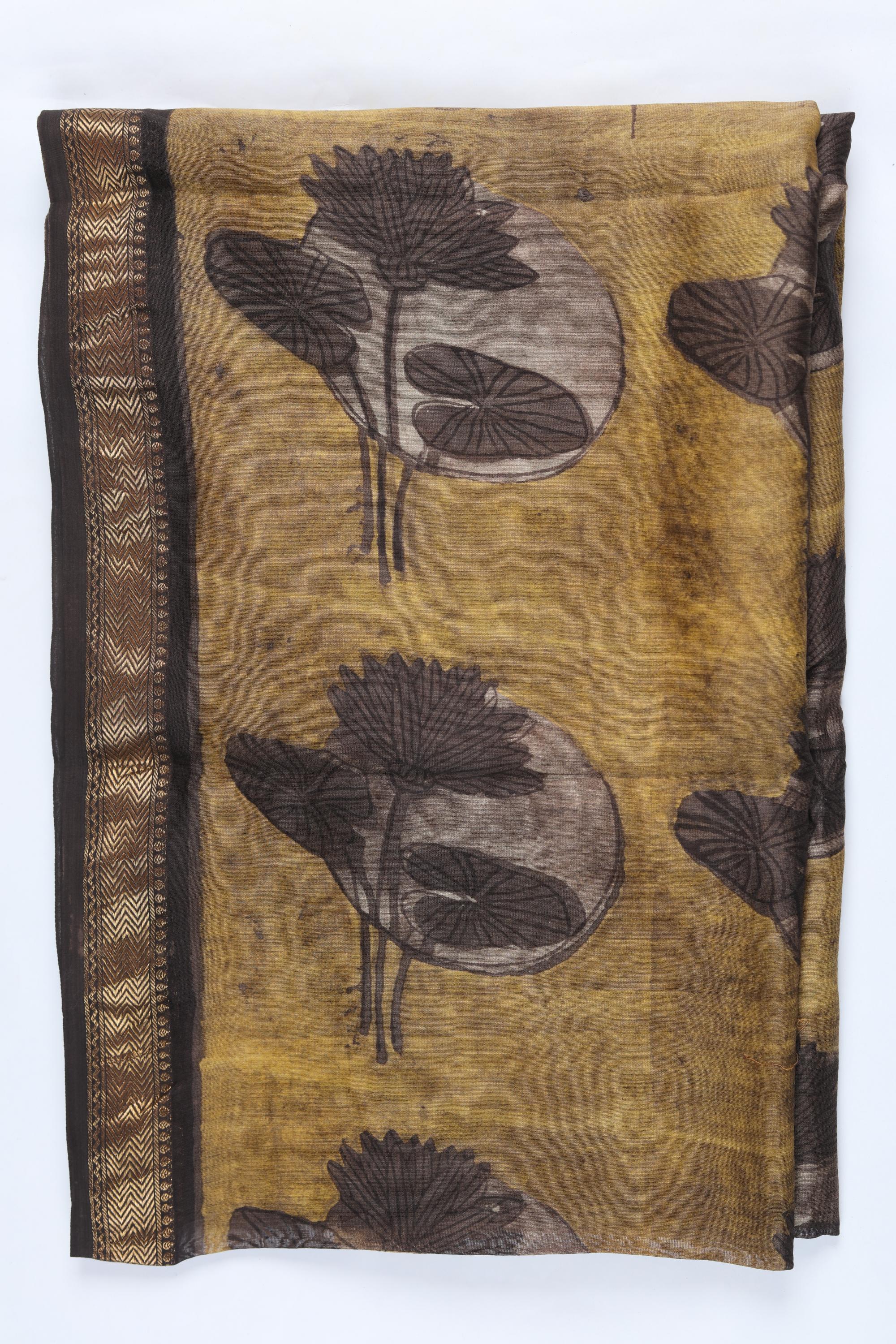 Chanderi 3 Piece Unstitched Suit Set – Traditional Weave-350