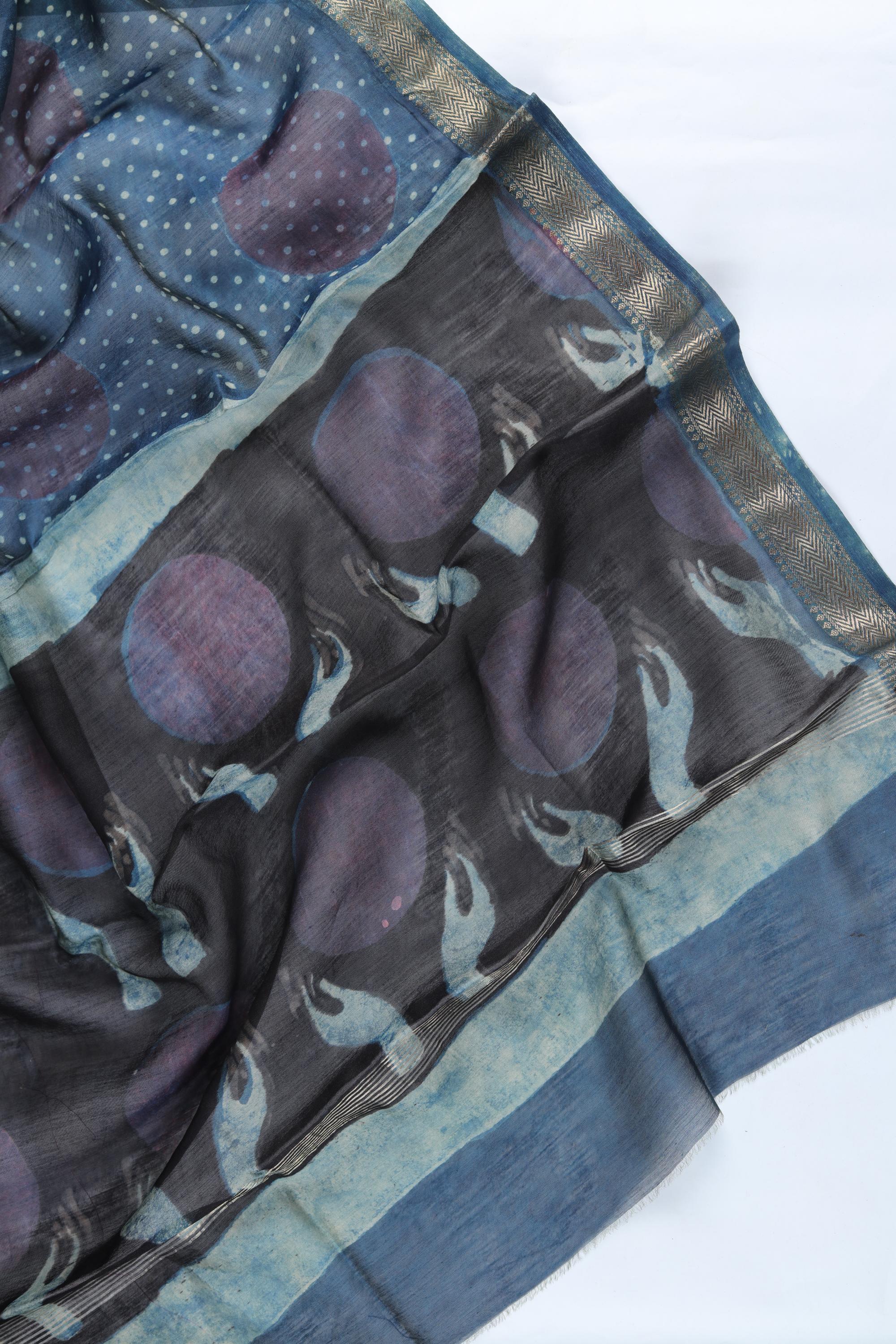 Chanderi 3 Piece Unstitched Suit Set – Traditional Weave-352