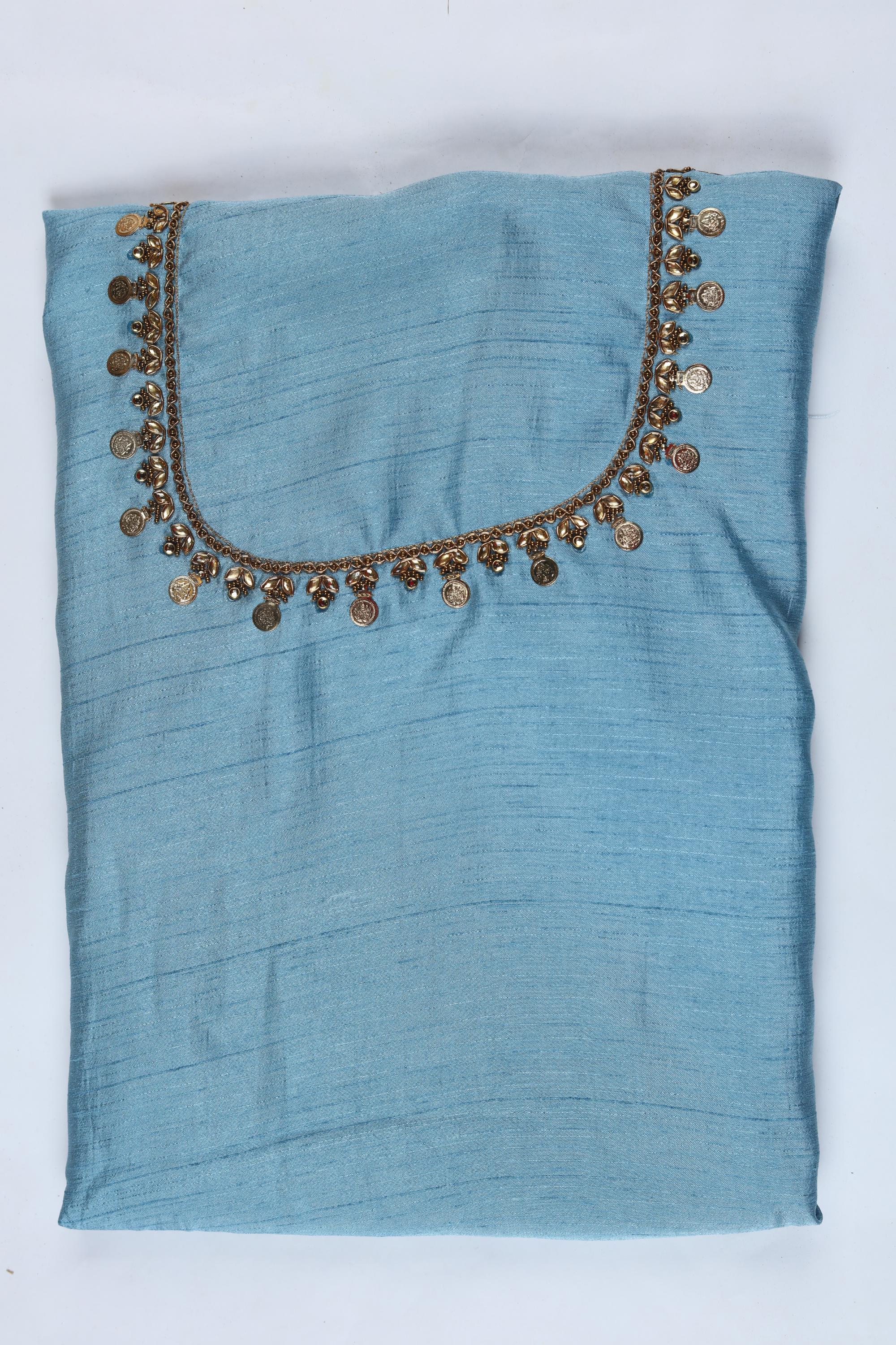 Nysa Silk 3 Piece Unstitched Suit Set – Elegant Ethnic Design-375