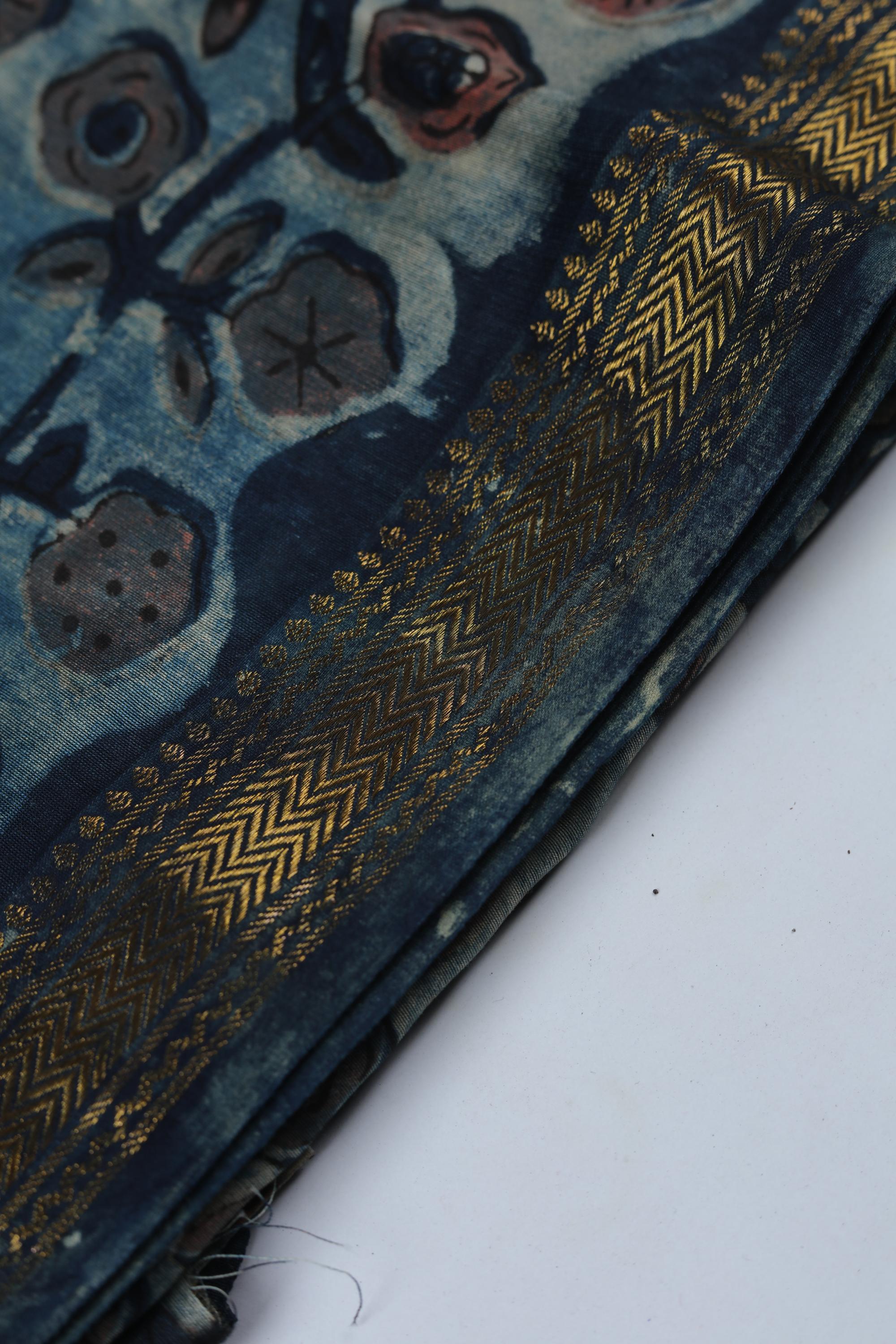 Chanderi 3 Piece Unstitched Suit Set – Traditional Weave-355