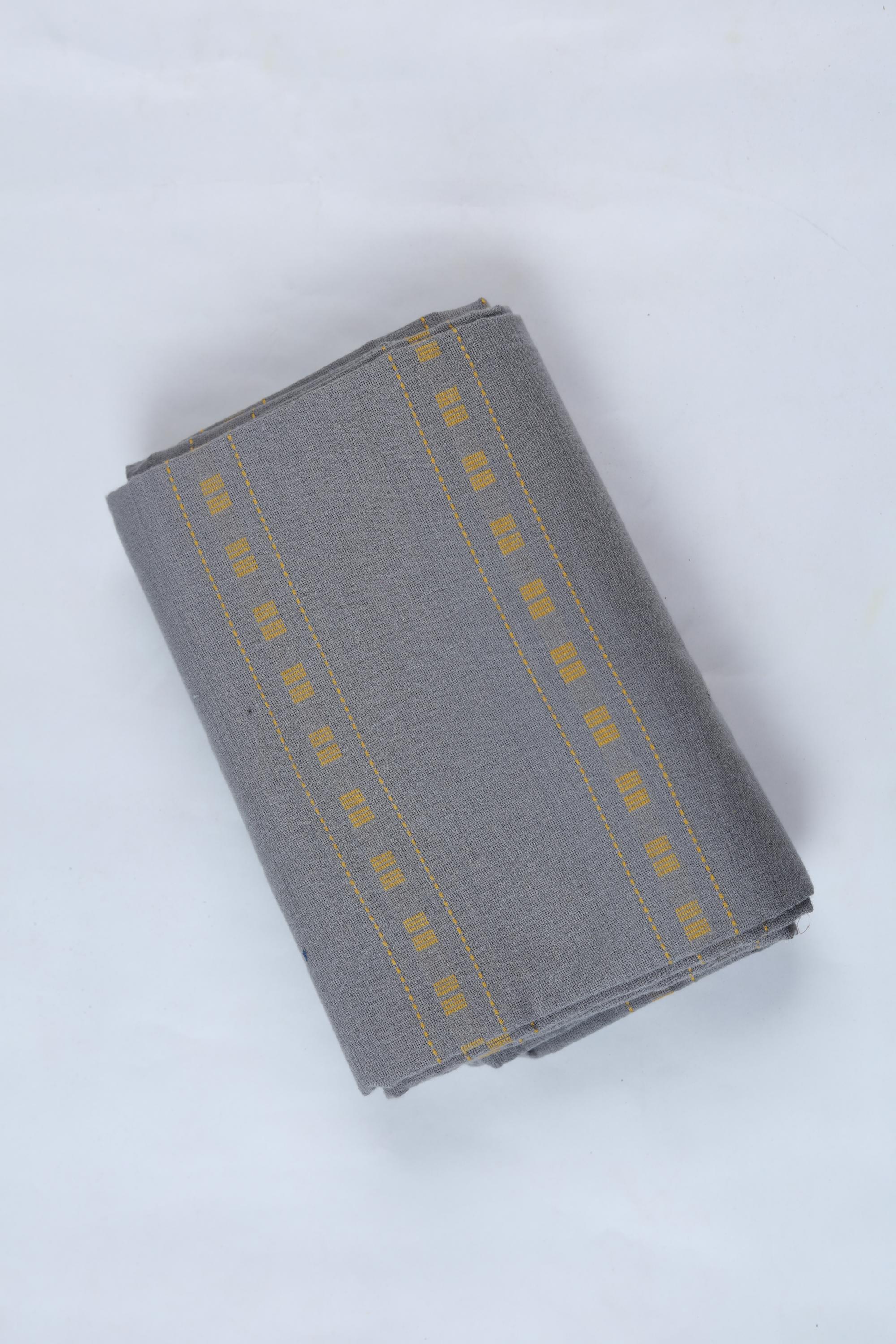 Cotton 3 Piece Unstitched Suit Set – Traditional Craft-380