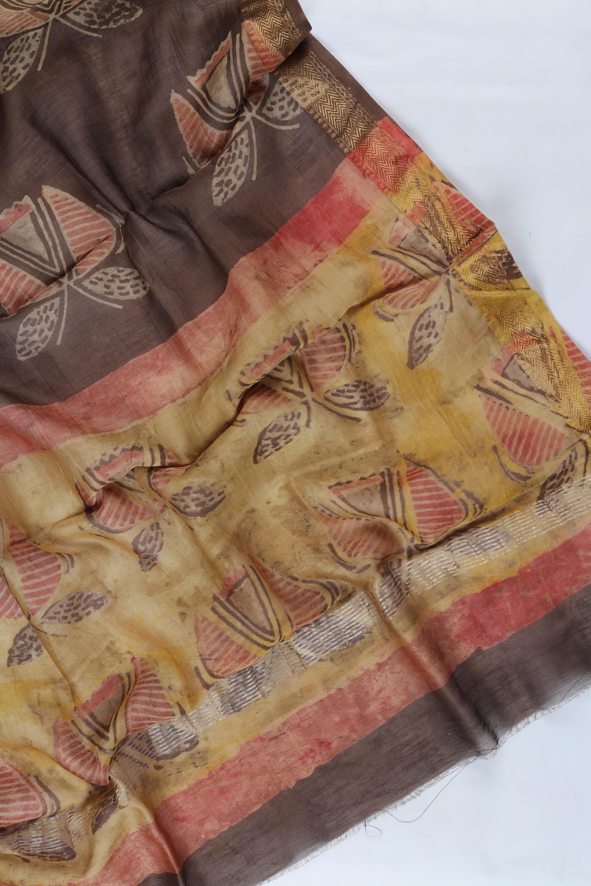 Chanderi 2 Piece Unstitched Suit Set – Traditional Weave-363
