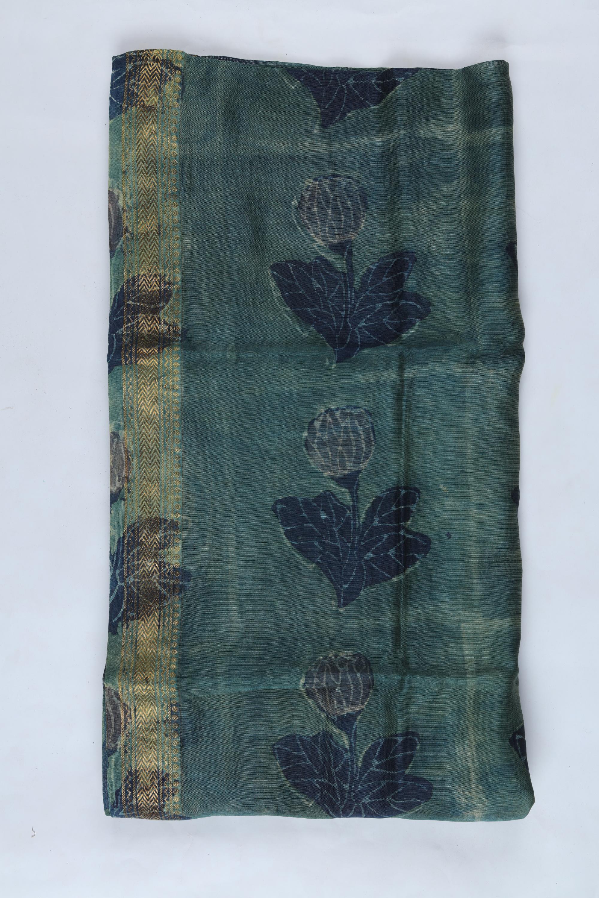 Chanderi 3 Piece Unstitched Suit Set – Traditional Weave-364