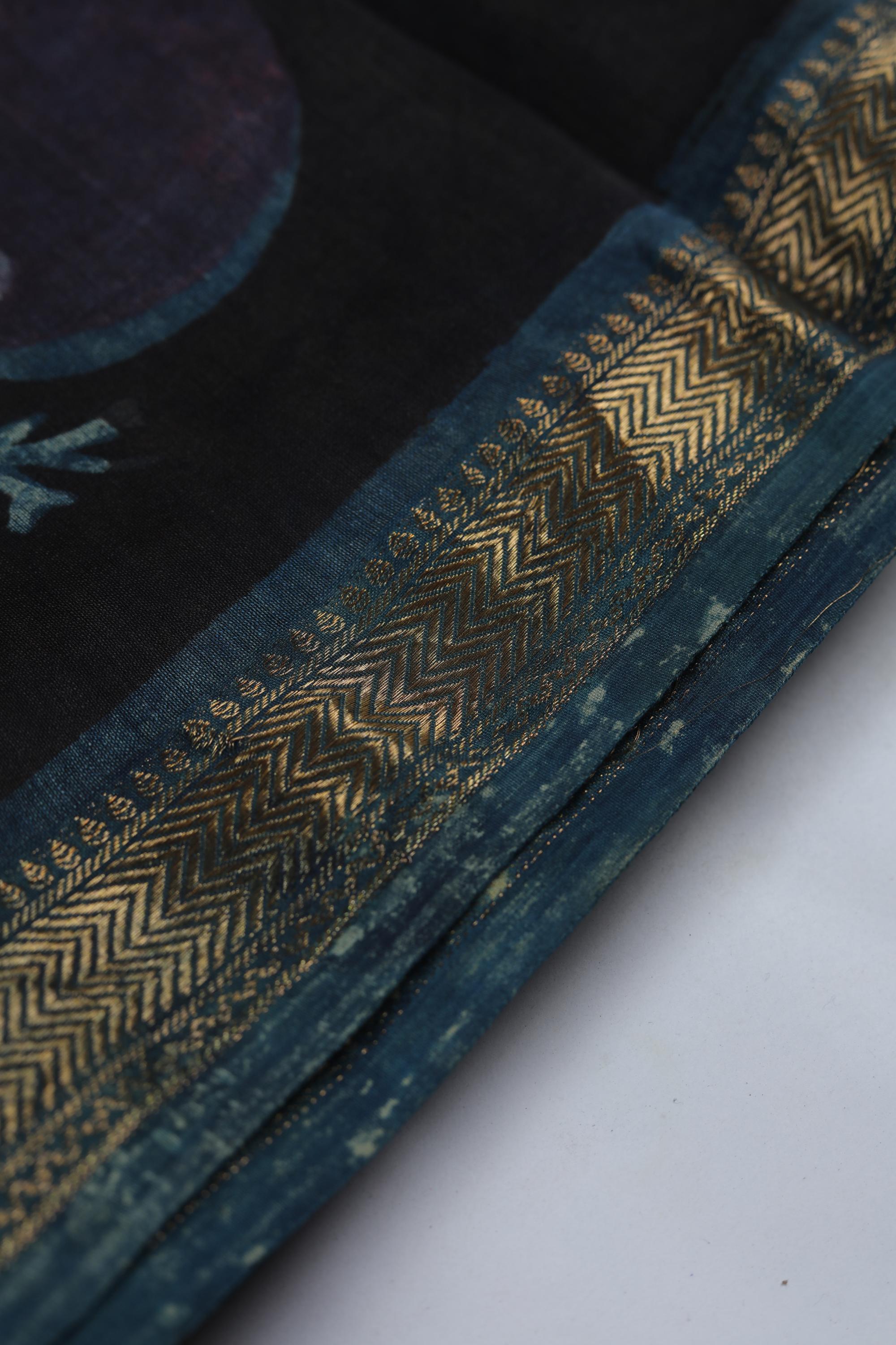 Chanderi 3 Piece Unstitched Suit Set – Traditional Weave-367