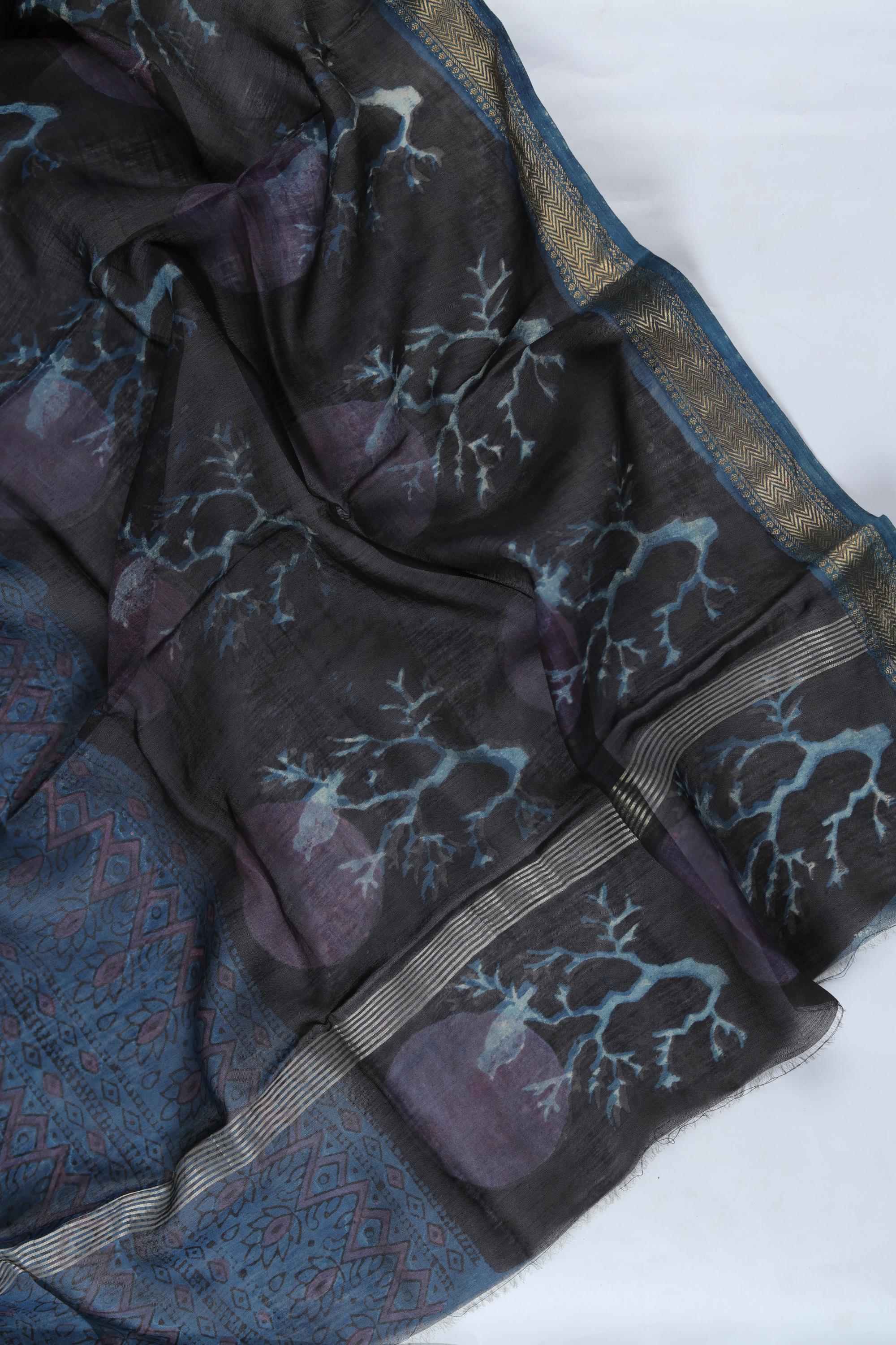 Chanderi 3 Piece Unstitched Suit Set – Traditional Weave-367