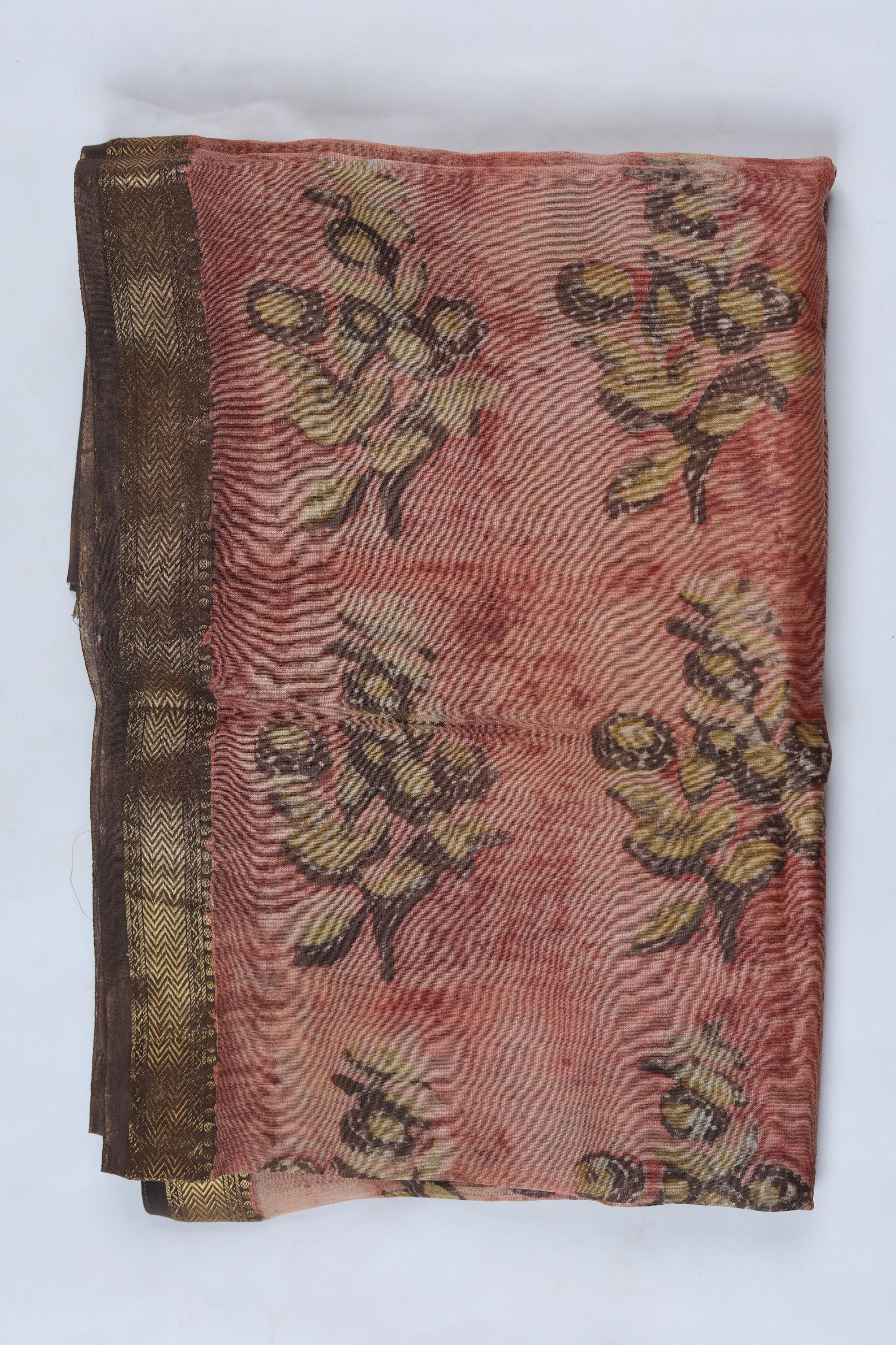 Chanderi 3 Piece Unstitched Suit Set – Traditional Weave-370