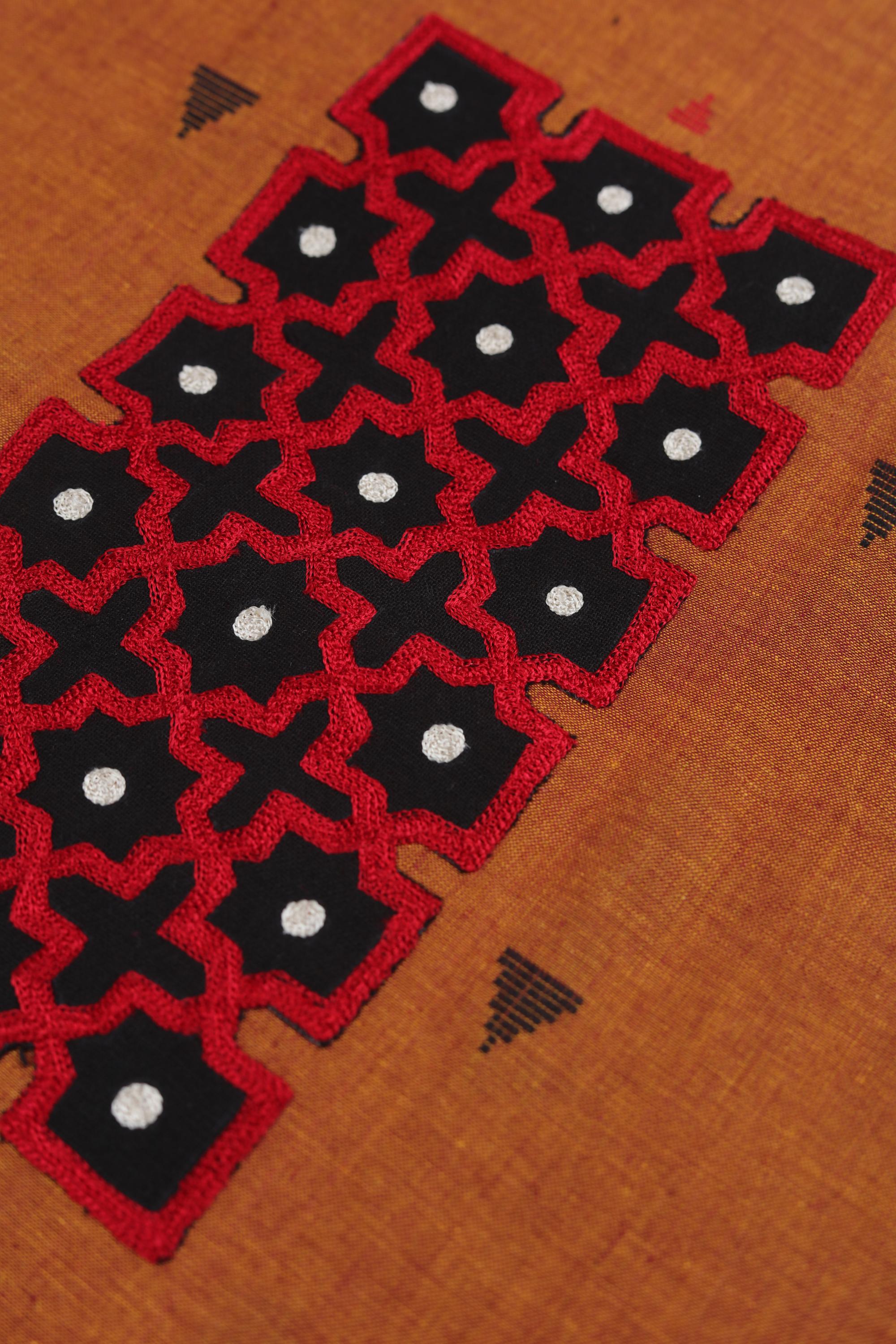 Embroidered Kurta Fabric – Elegant Embroidery-126