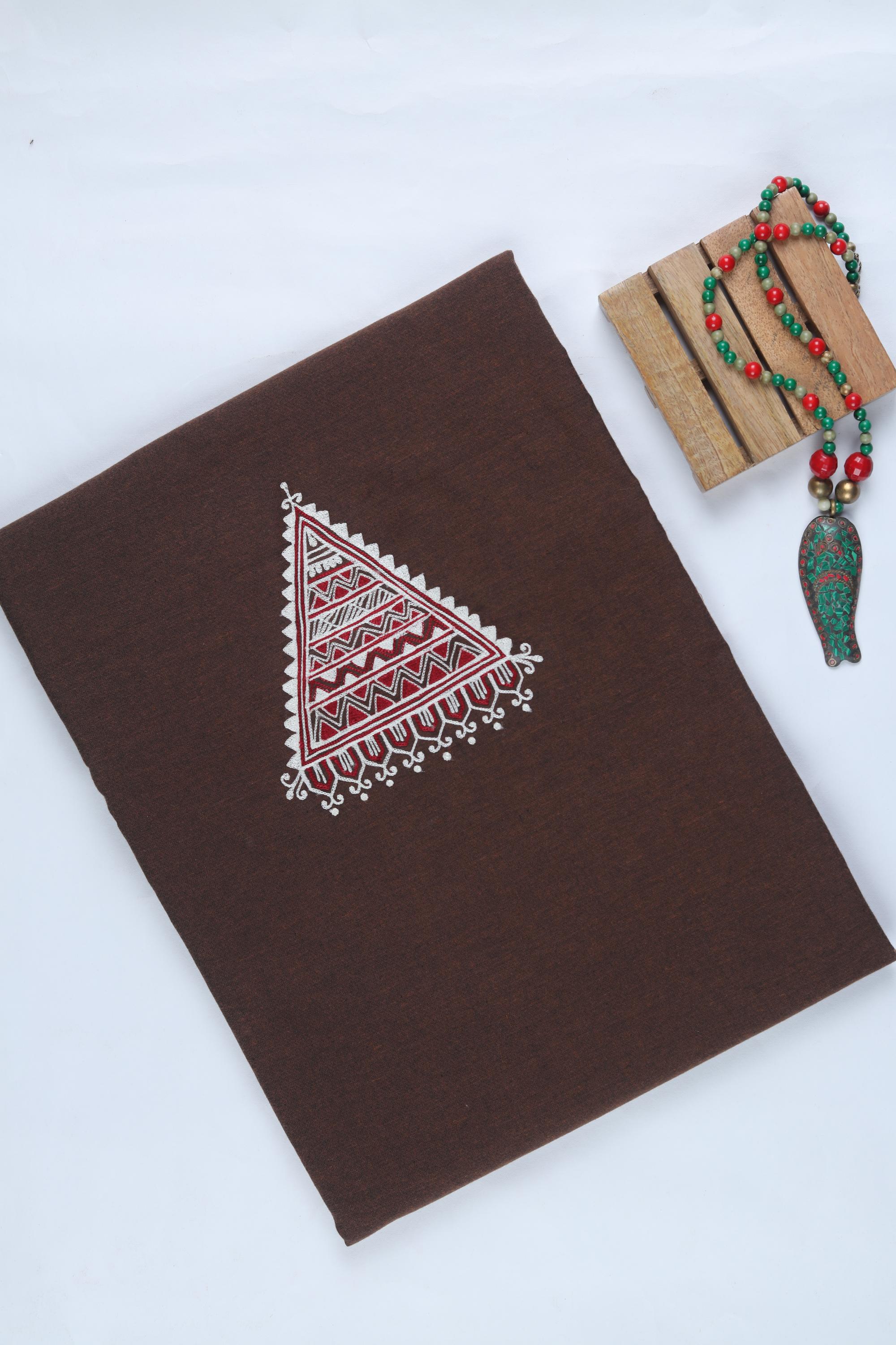 Embroidered Kurta Fabric – Elegant Embroidery-127