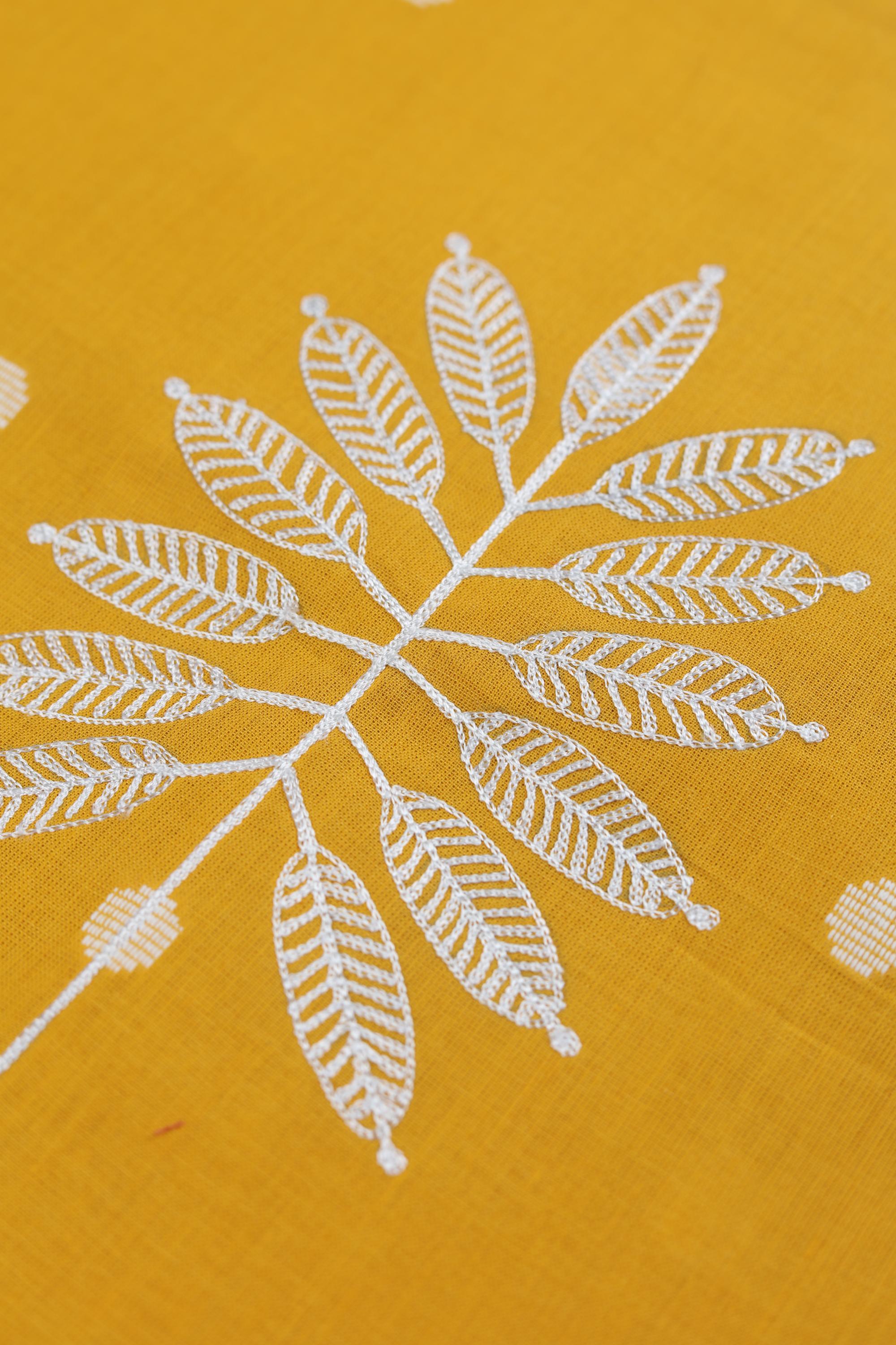 Embroidered Kurta Fabric – Elegant Embroidery-132