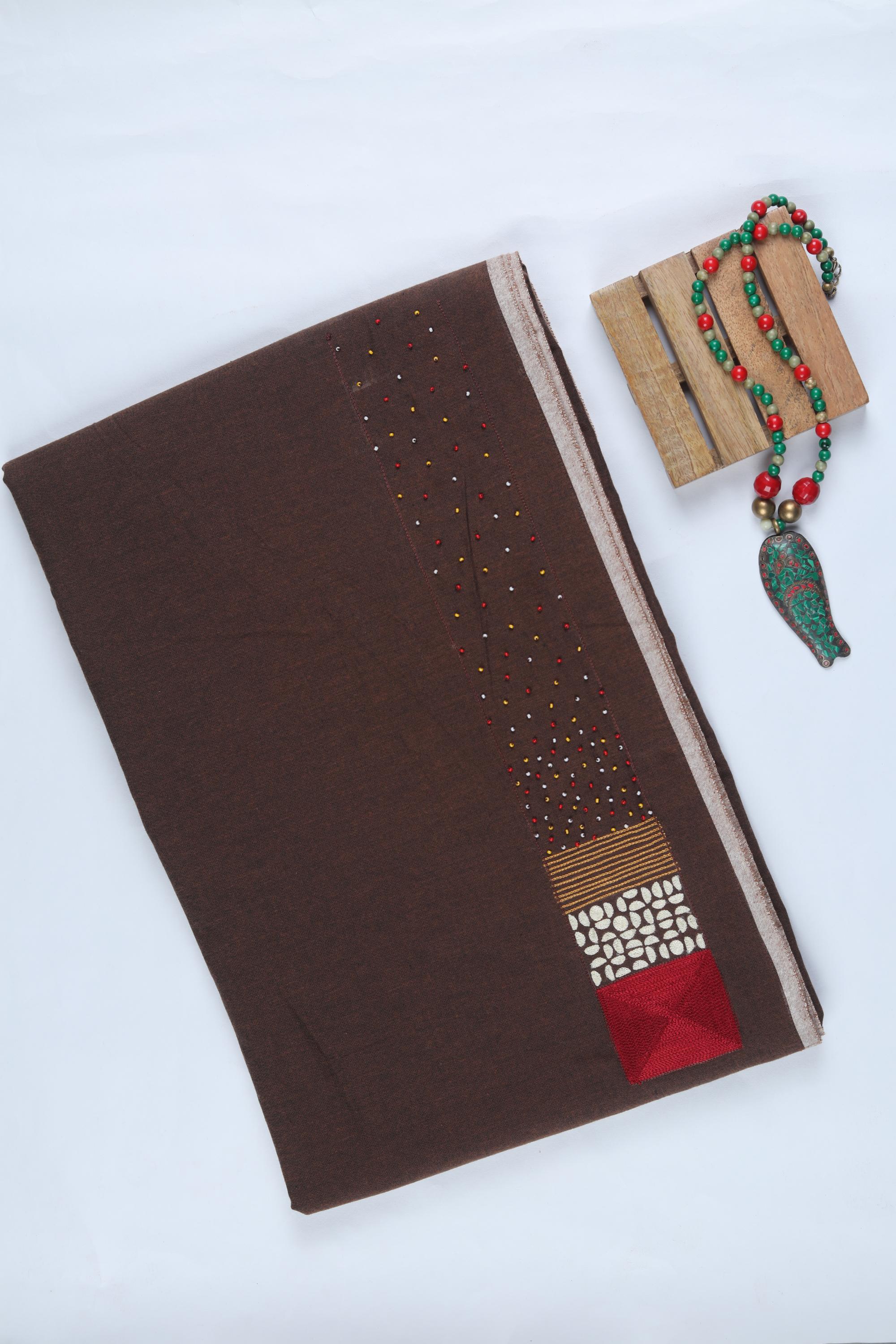 Embroidered Kurta Fabric – Elegant Embroidery-137